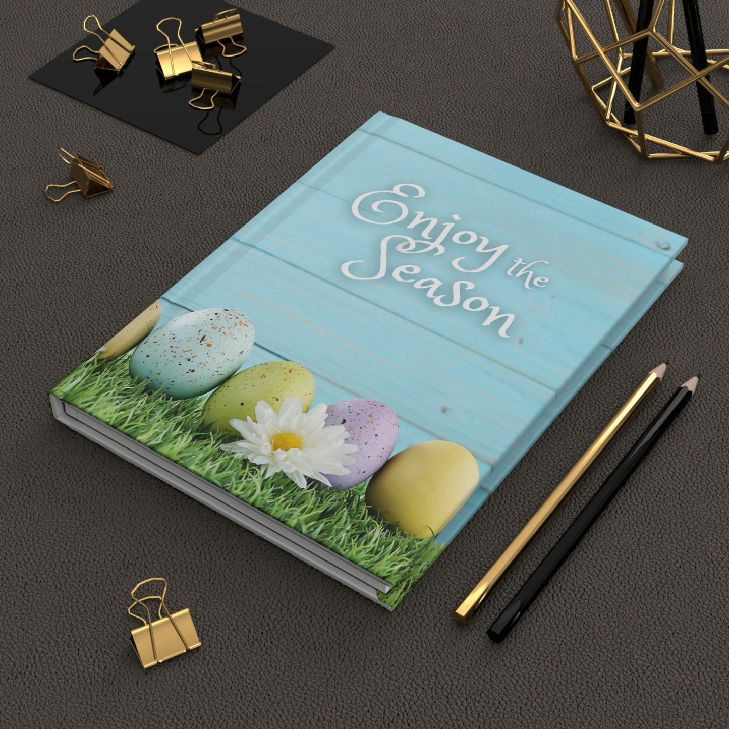 Enjoy the Season Notebook Book Hardcover Journal Matte