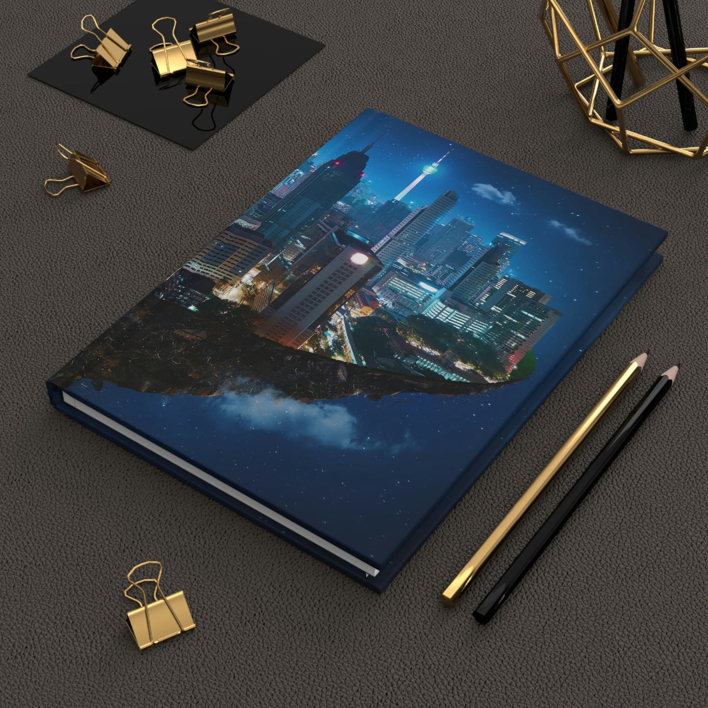 Worlds Apart Notebook Book Hardcover Journal Matte