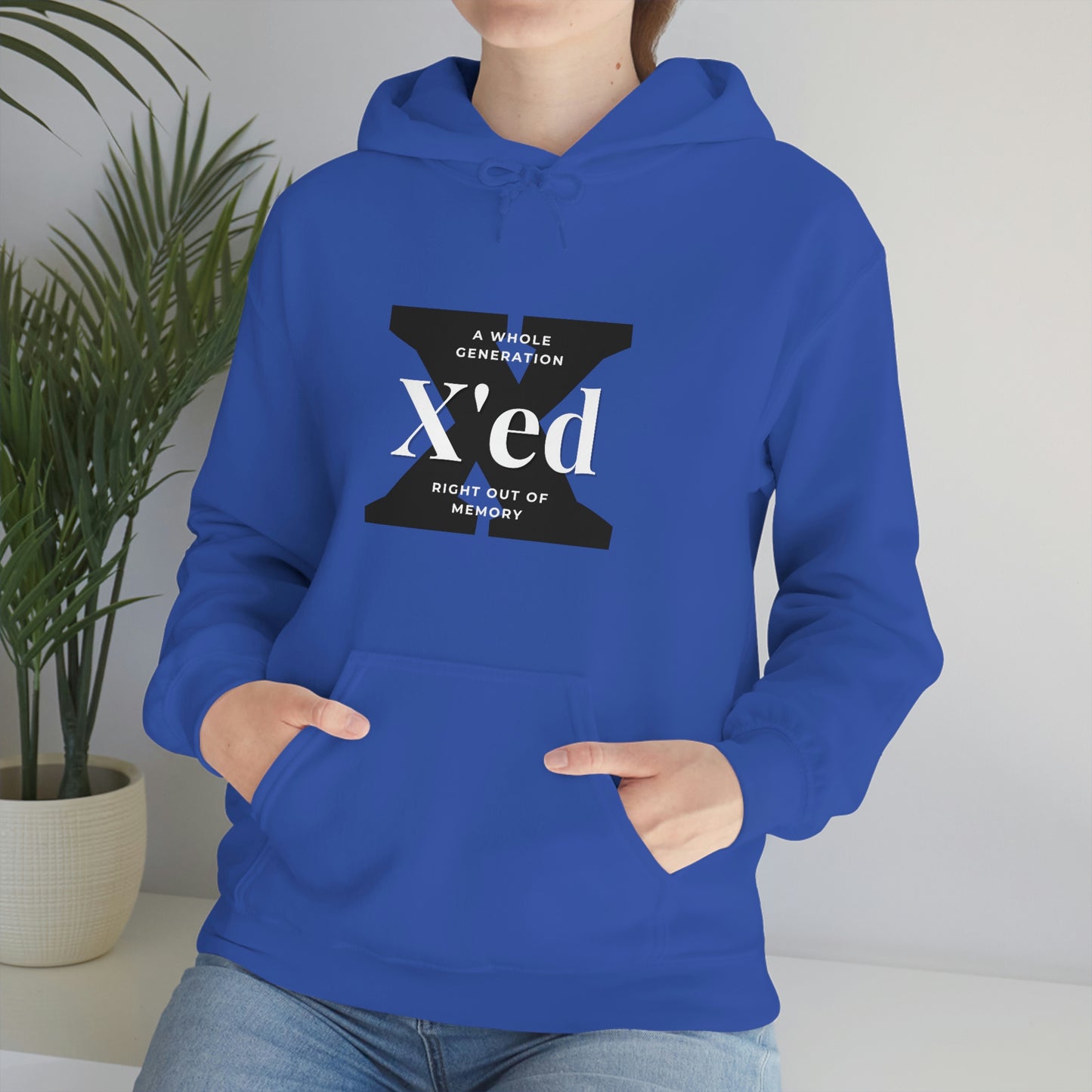 GenX X'ed Out Unisex Hooded Sweatshirt