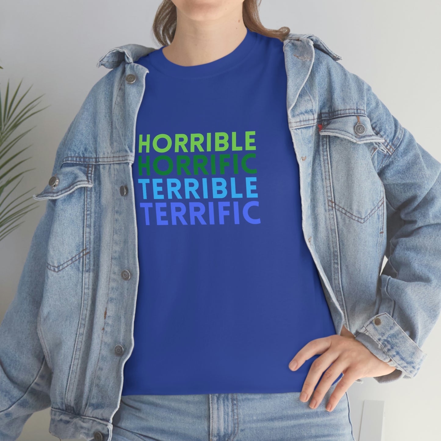 Terrific Unisex Cotton T-shirt