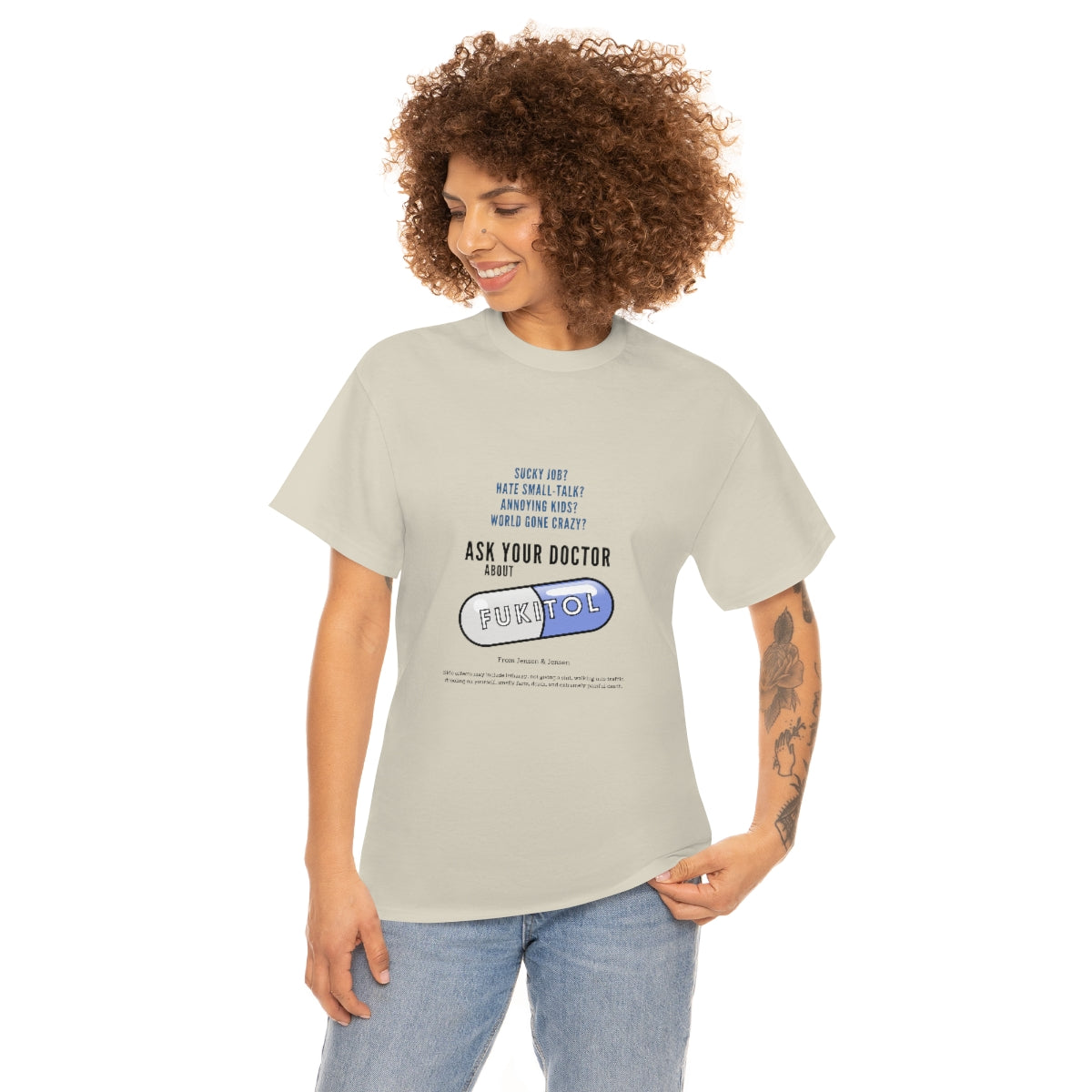 Just Say Fukitol Unisex Cotton T-shirt