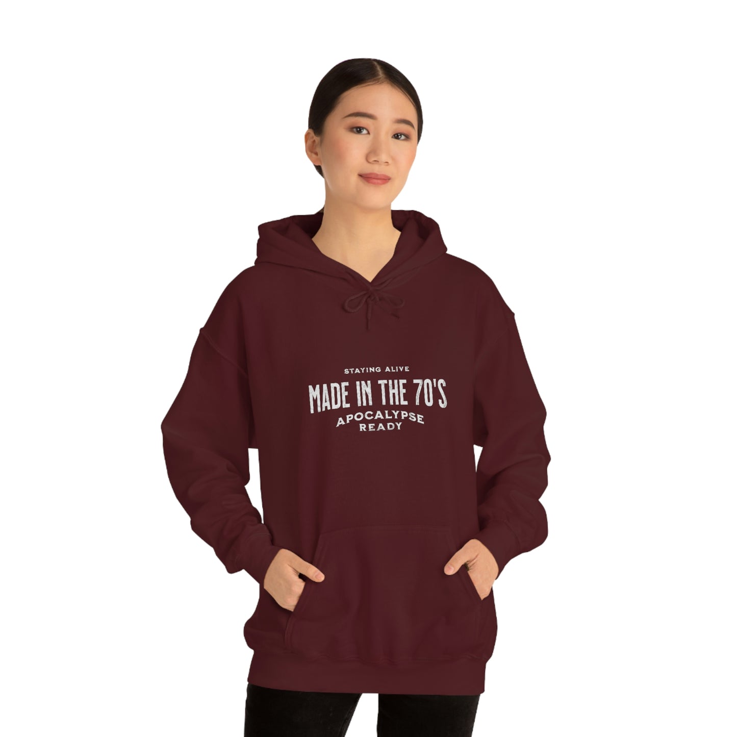 GenX Staying Alive Unisex Hooded Sweatshirt