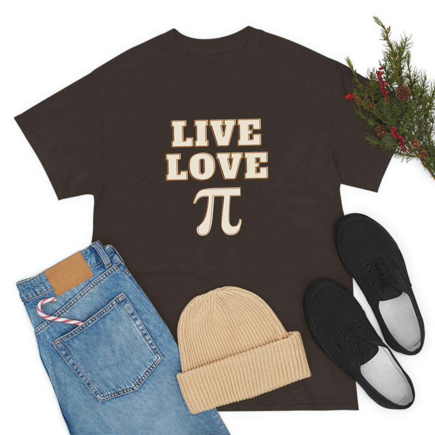 Live Love Pi Unisex Cotton T-shirt