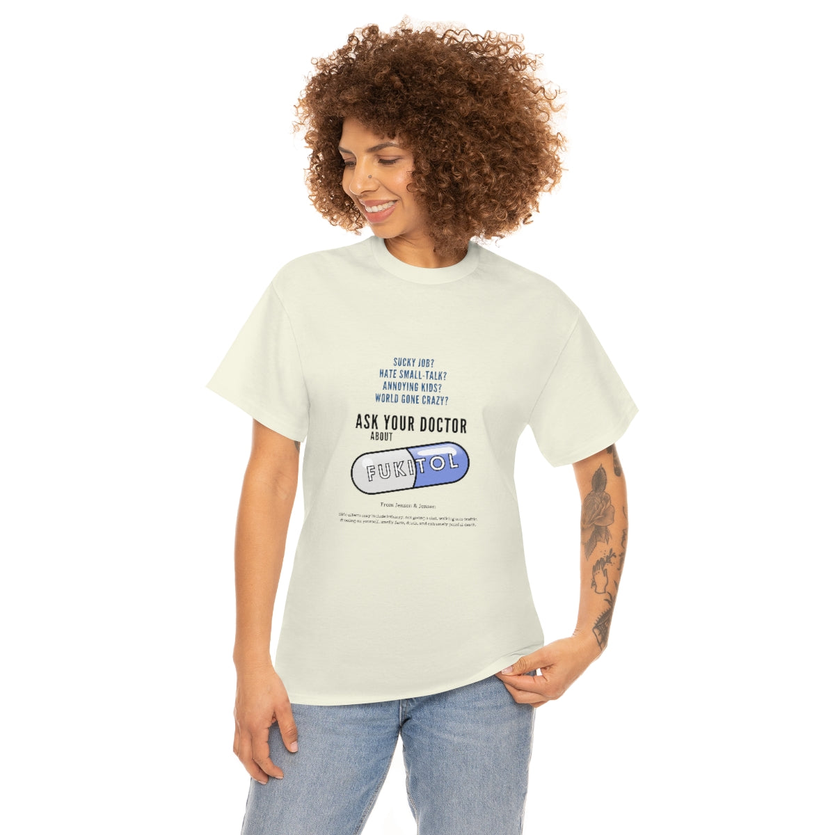 Just Say Fukitol Unisex Cotton T-shirt