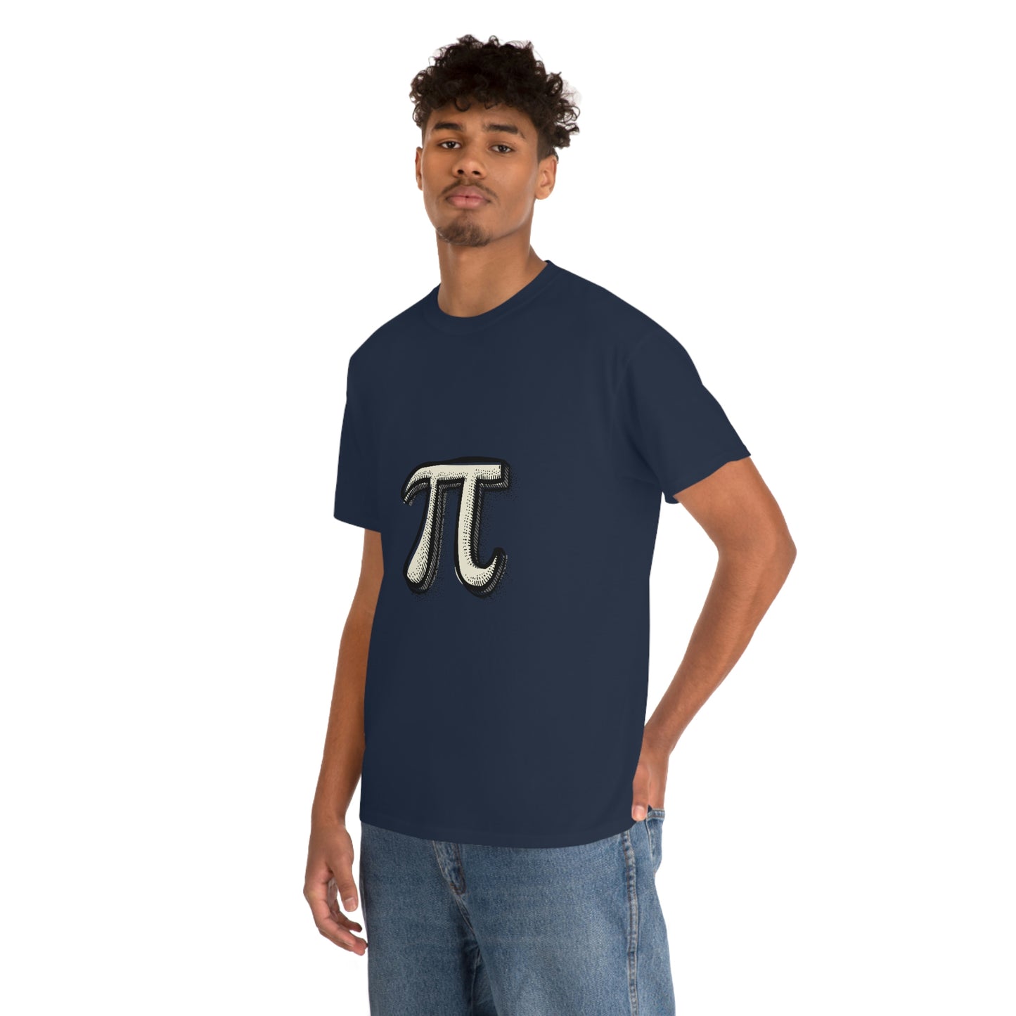 Sketchy Pi Unisex Cotton T-shirt