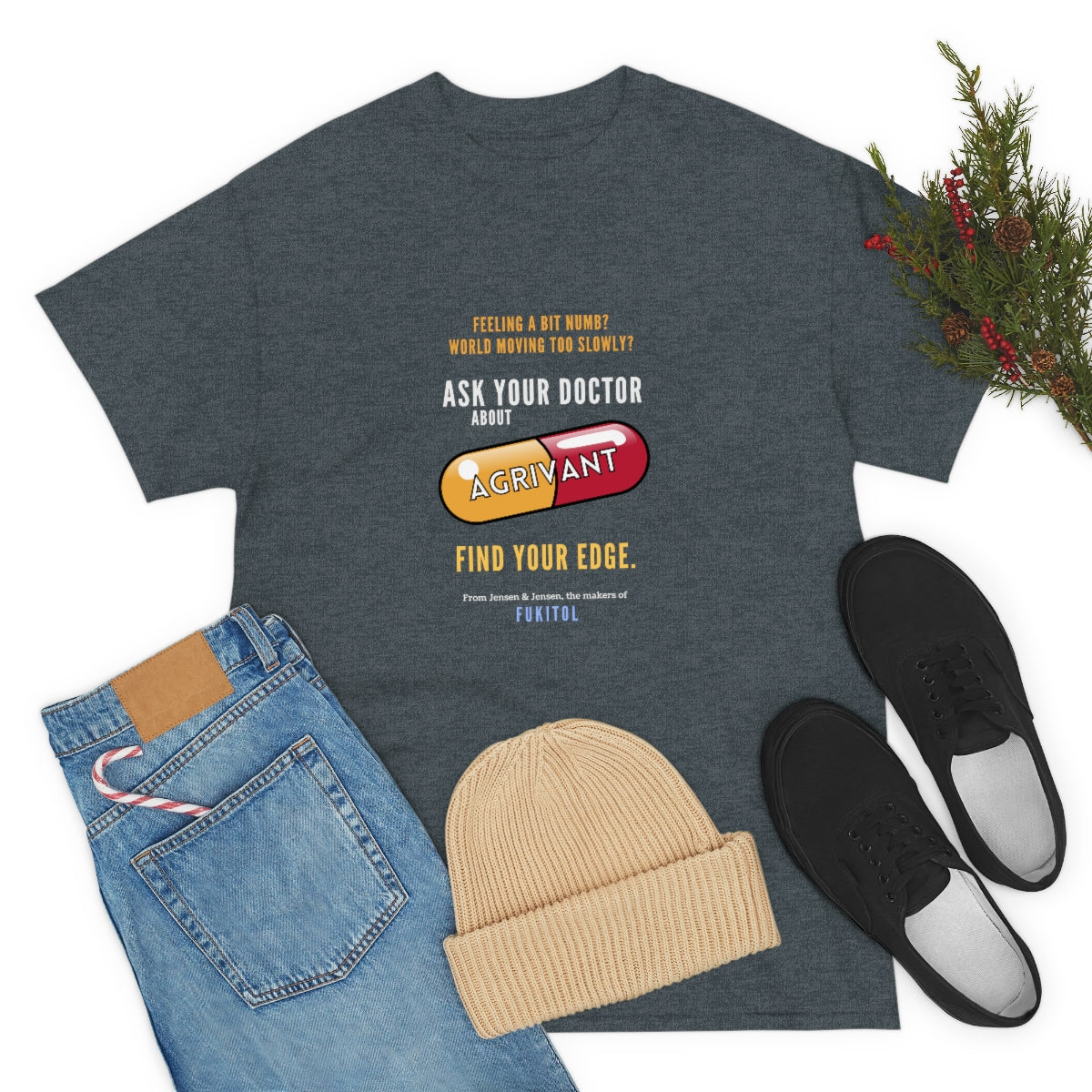 Agrivant - Revenge is Sweet Unisex Cotton T-shirt