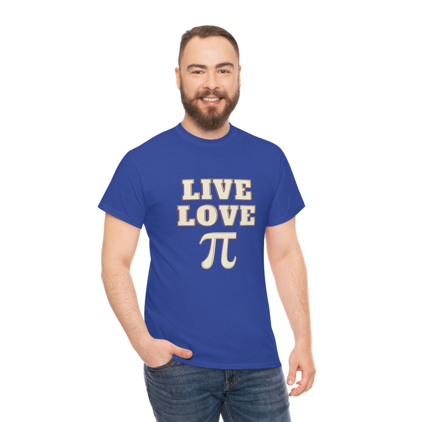 Live Love Pi Unisex Cotton T-shirt
