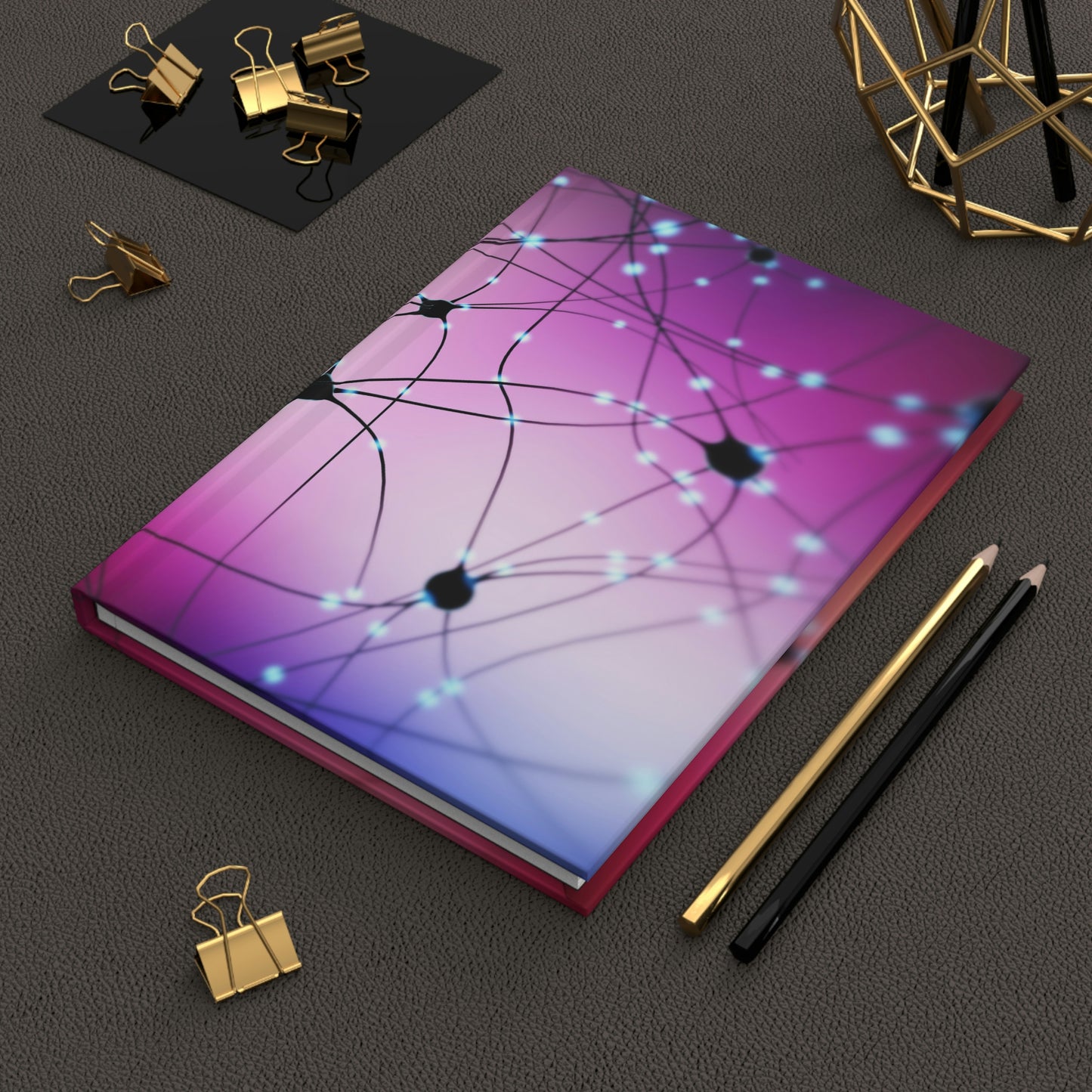 Neurons Notebook Book Hardcover Journal Matte