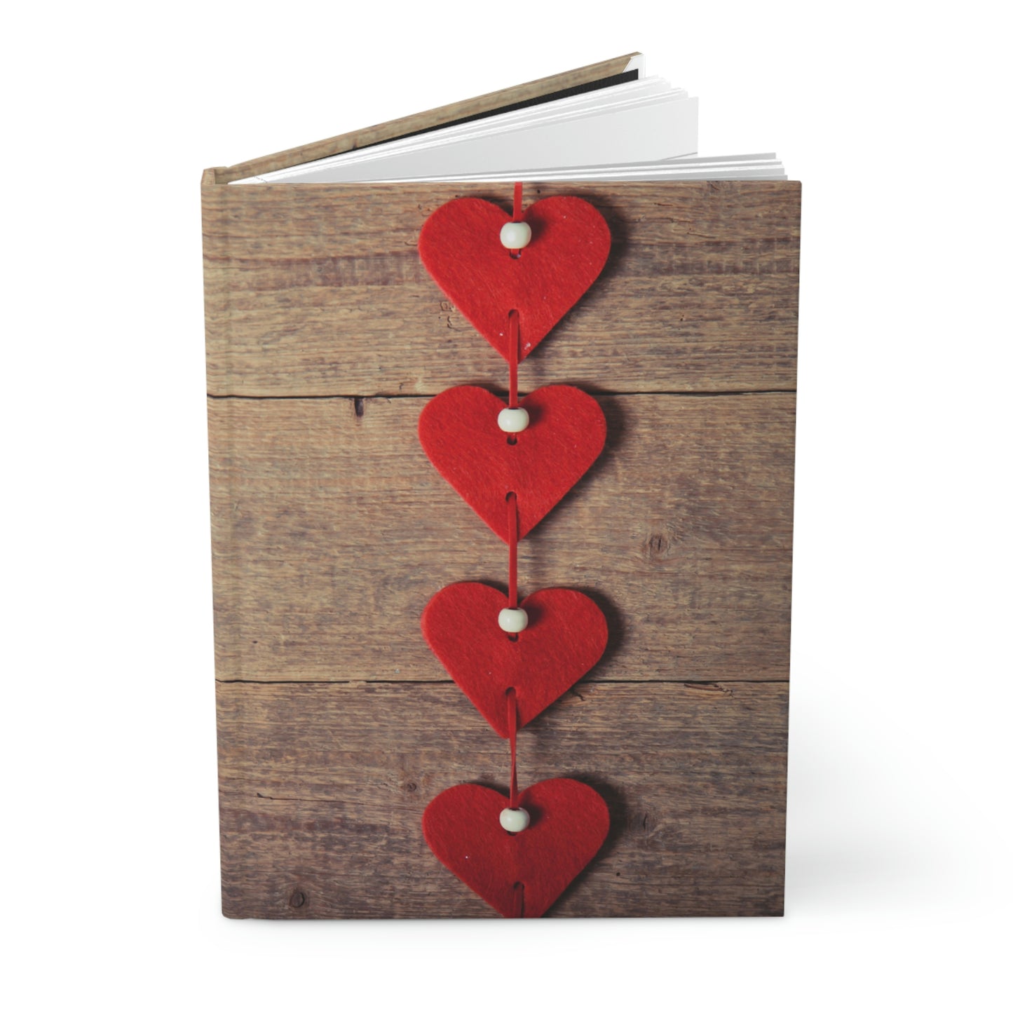 Subtle Valentine Notebook Book Hardcover Journal Matte