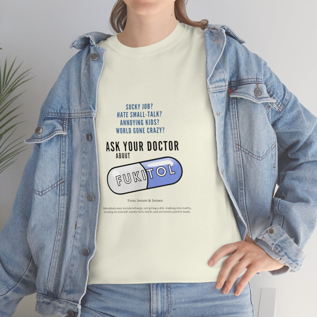 Just Say Fukitol Unisex Cotton T-shirt