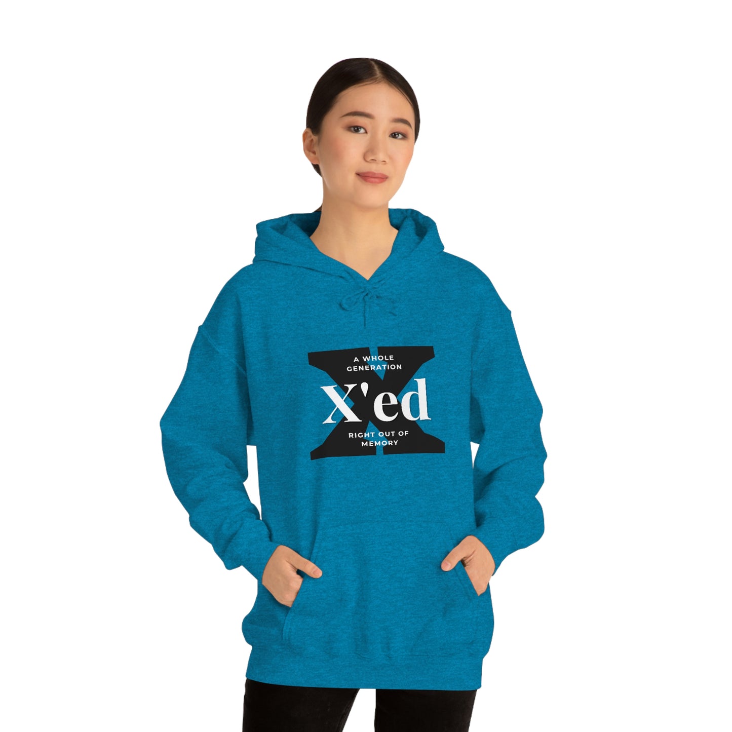 GenX X'ed Out Unisex Hooded Sweatshirt