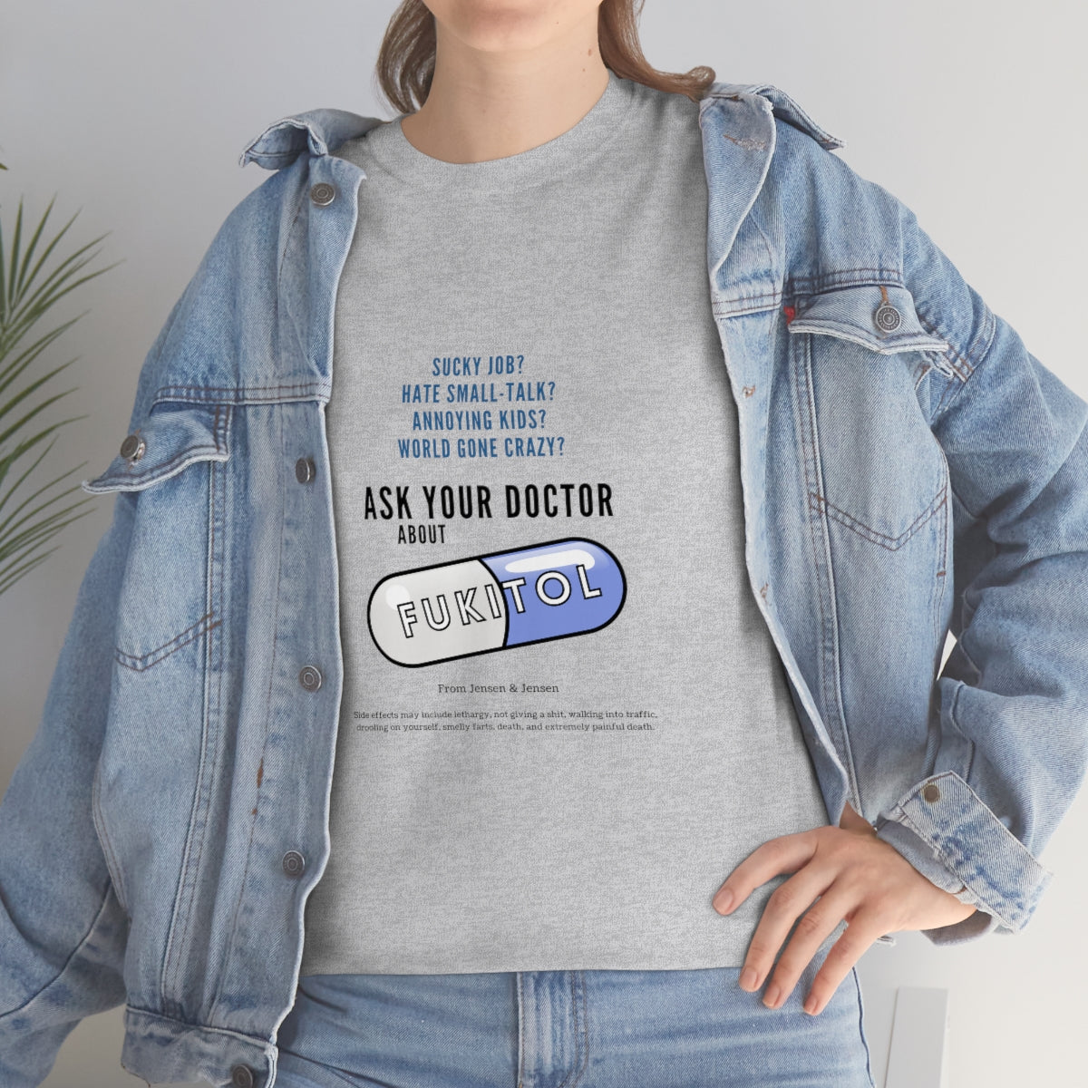 Just Say Fukitol Unisex Cotton T-shirt