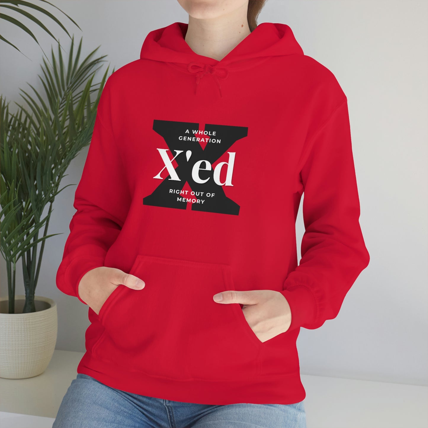 GenX X'ed Out Unisex Hooded Sweatshirt
