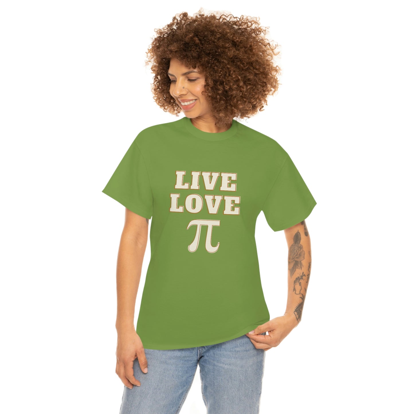 Live Love Pi Unisex Cotton T-shirt