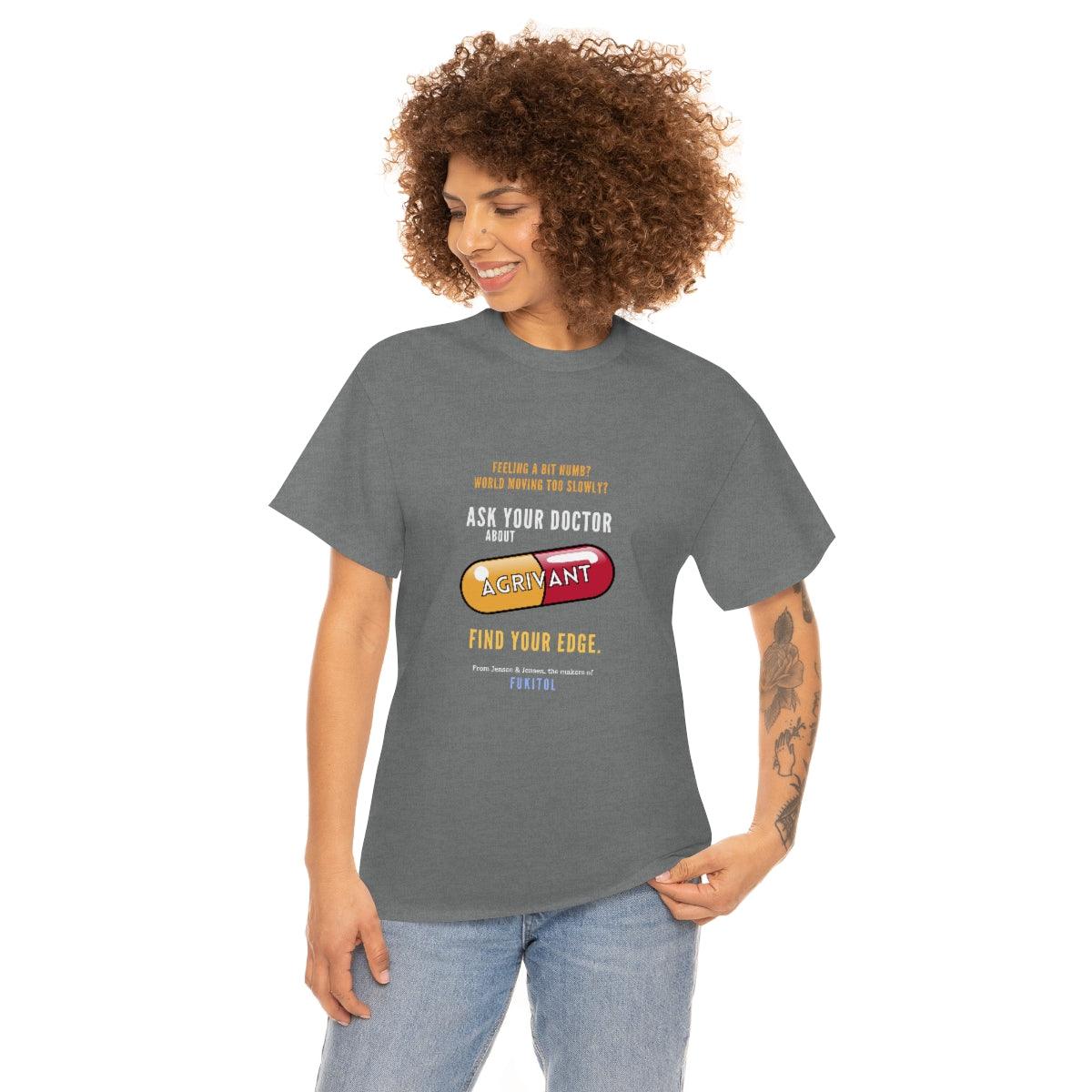 Agrivant - Revenge is Sweet Unisex Cotton T-shirt