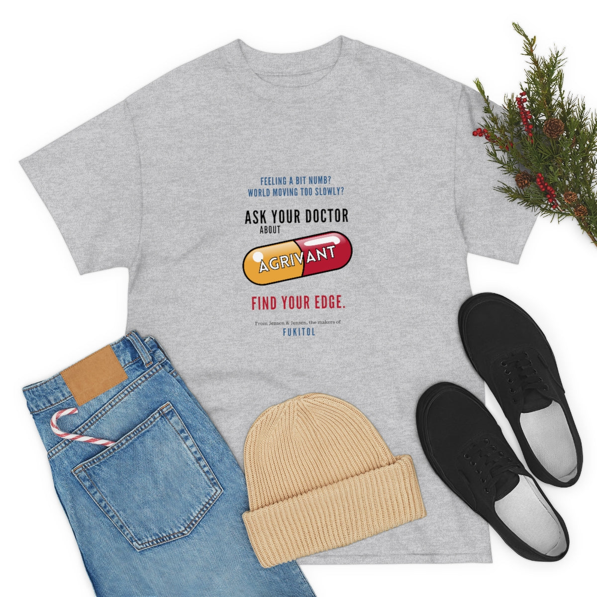 Agrivant - Revenge is Sweet Unisex Cotton T-shirt