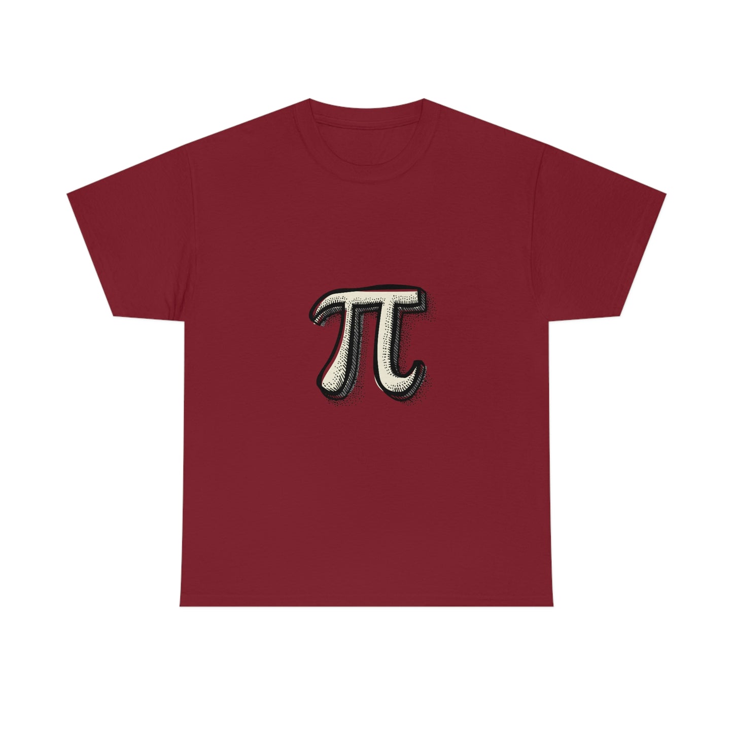 Sketchy Pi Unisex Cotton T-shirt