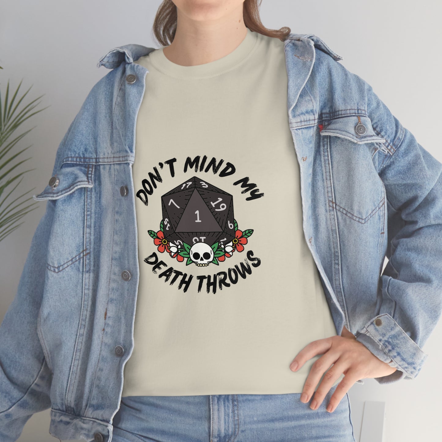 Death Throws Light Unisex Cotton T-shirt