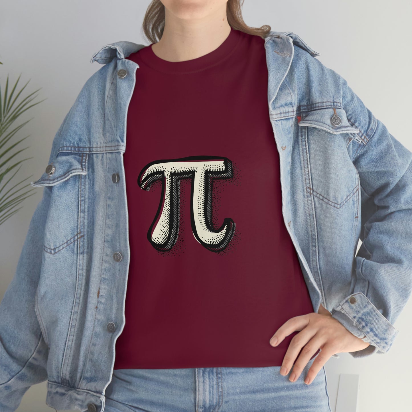 Sketchy Pi Unisex Cotton T-shirt