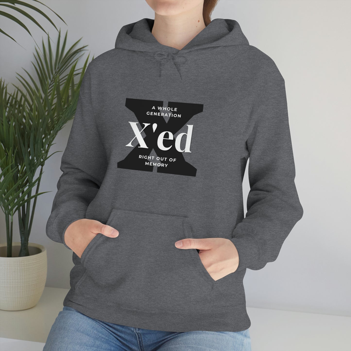 GenX X'ed Out Unisex Hooded Sweatshirt