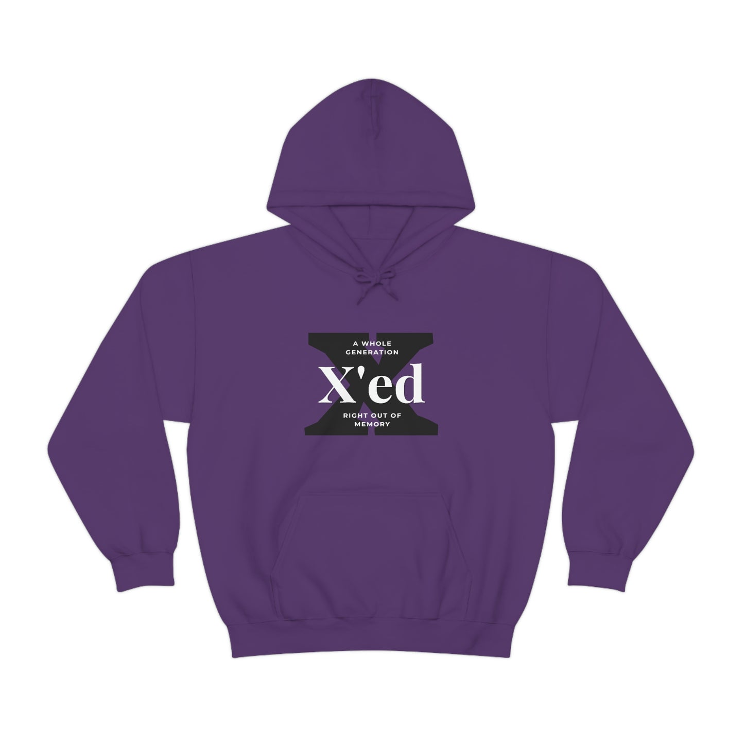 GenX X'ed Out Unisex Hooded Sweatshirt