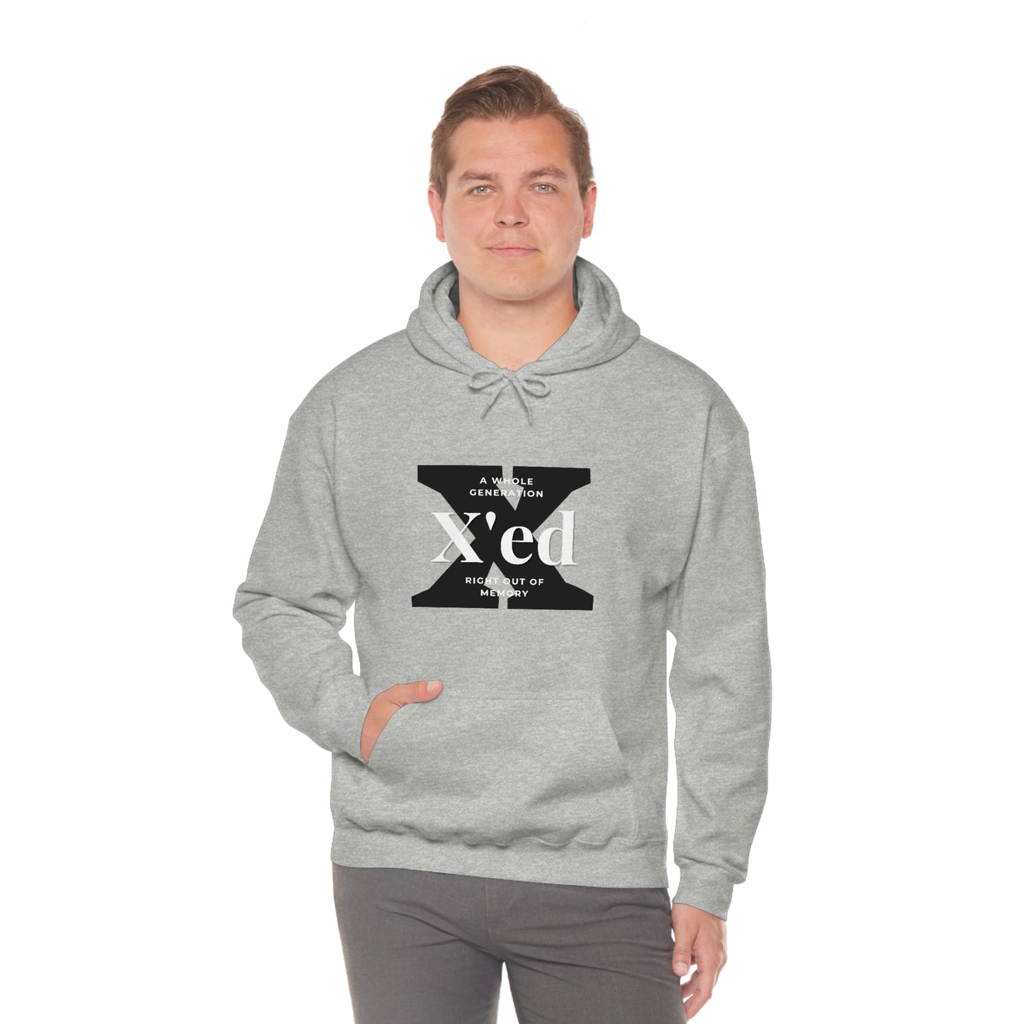 GenX X'ed Out Unisex Hooded Sweatshirt