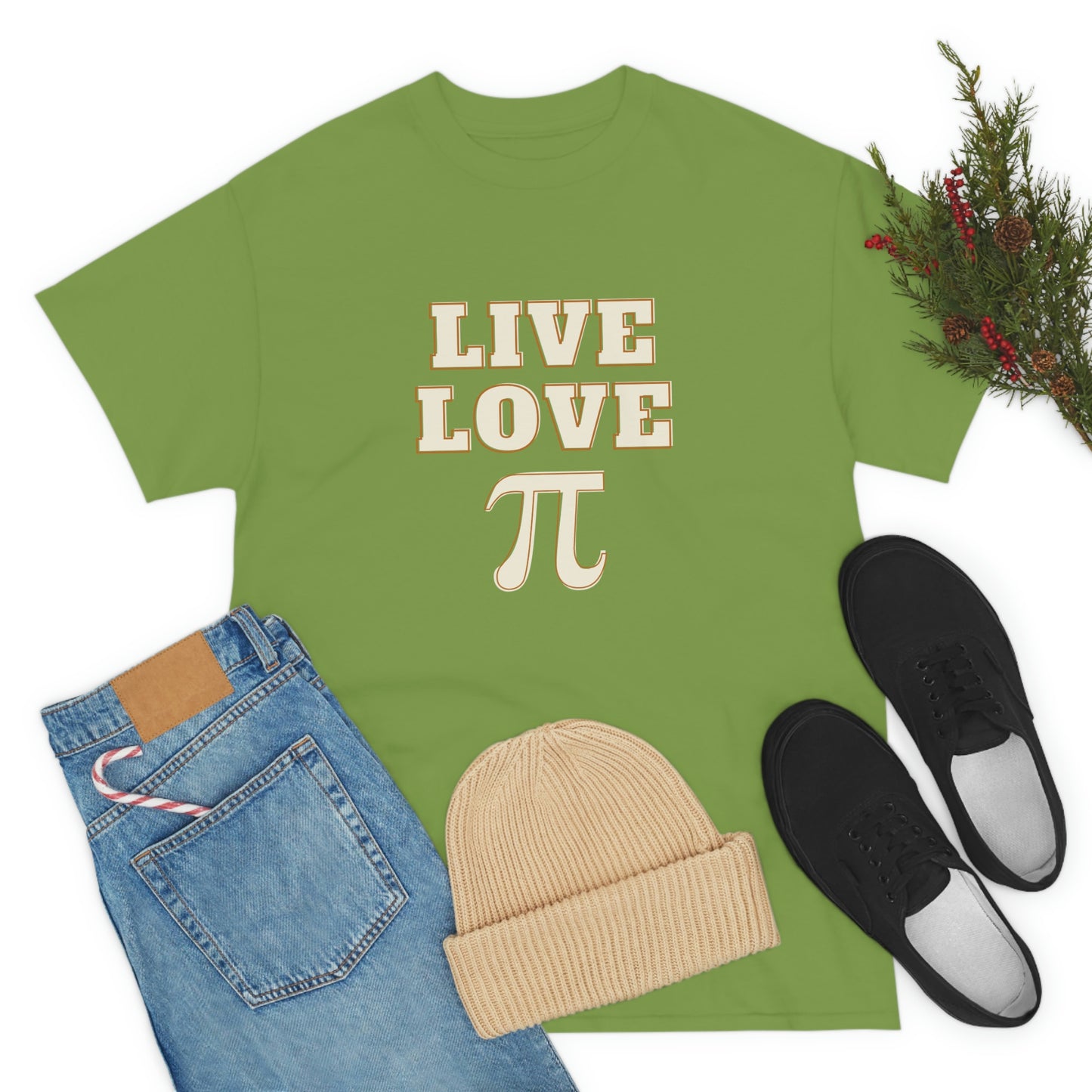 Live Love Pi Unisex Cotton T-shirt