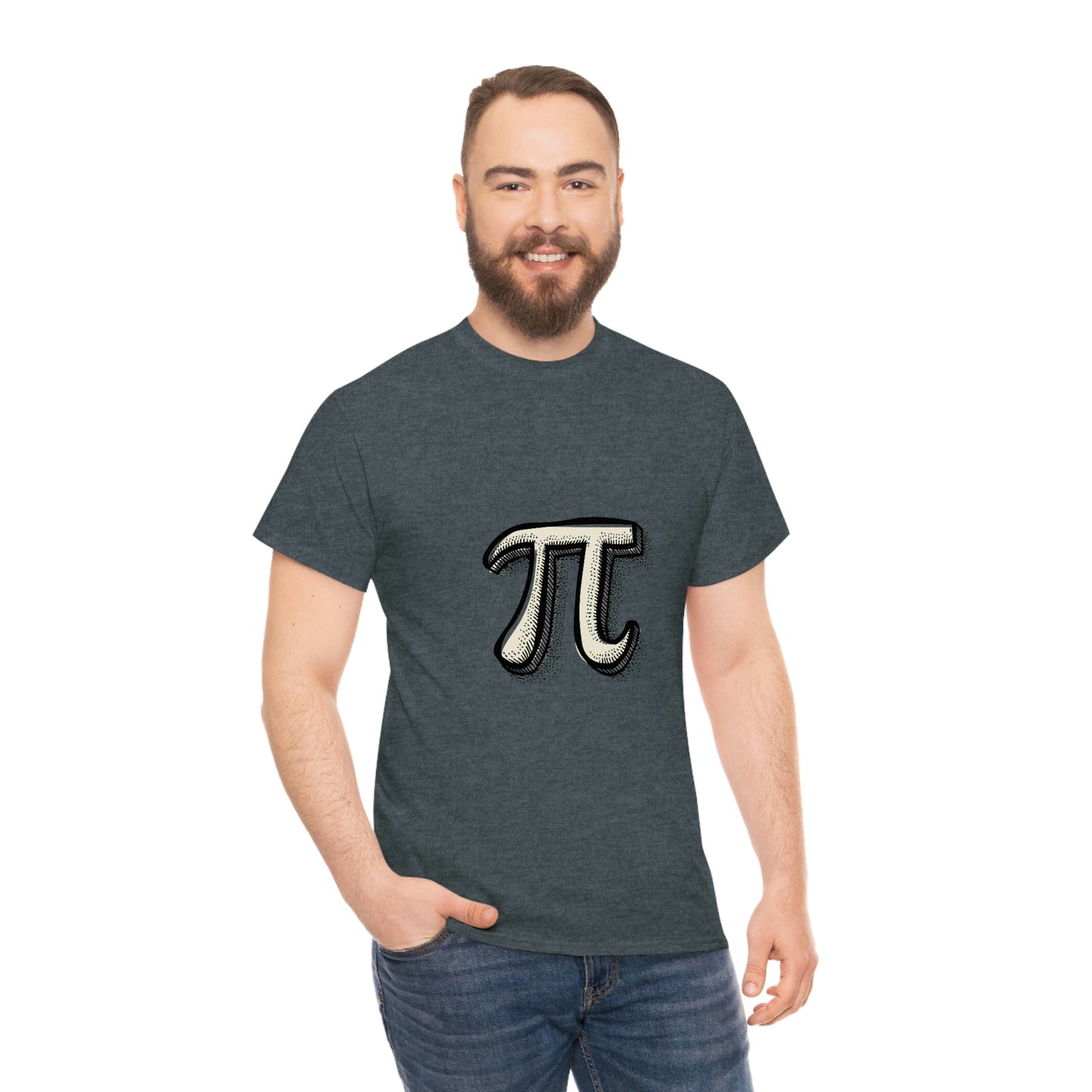 Sketchy Pi Unisex Cotton T-shirt