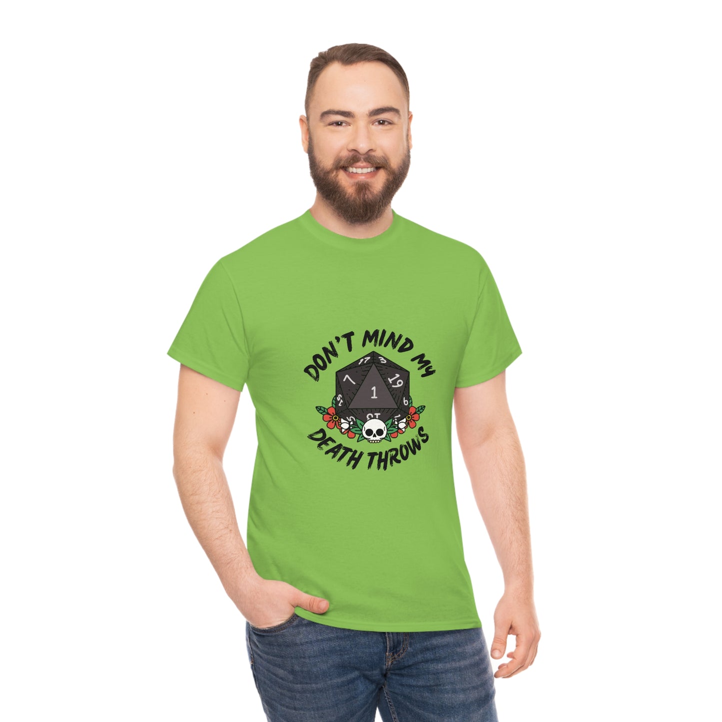 Death Throws Light Unisex Cotton T-shirt