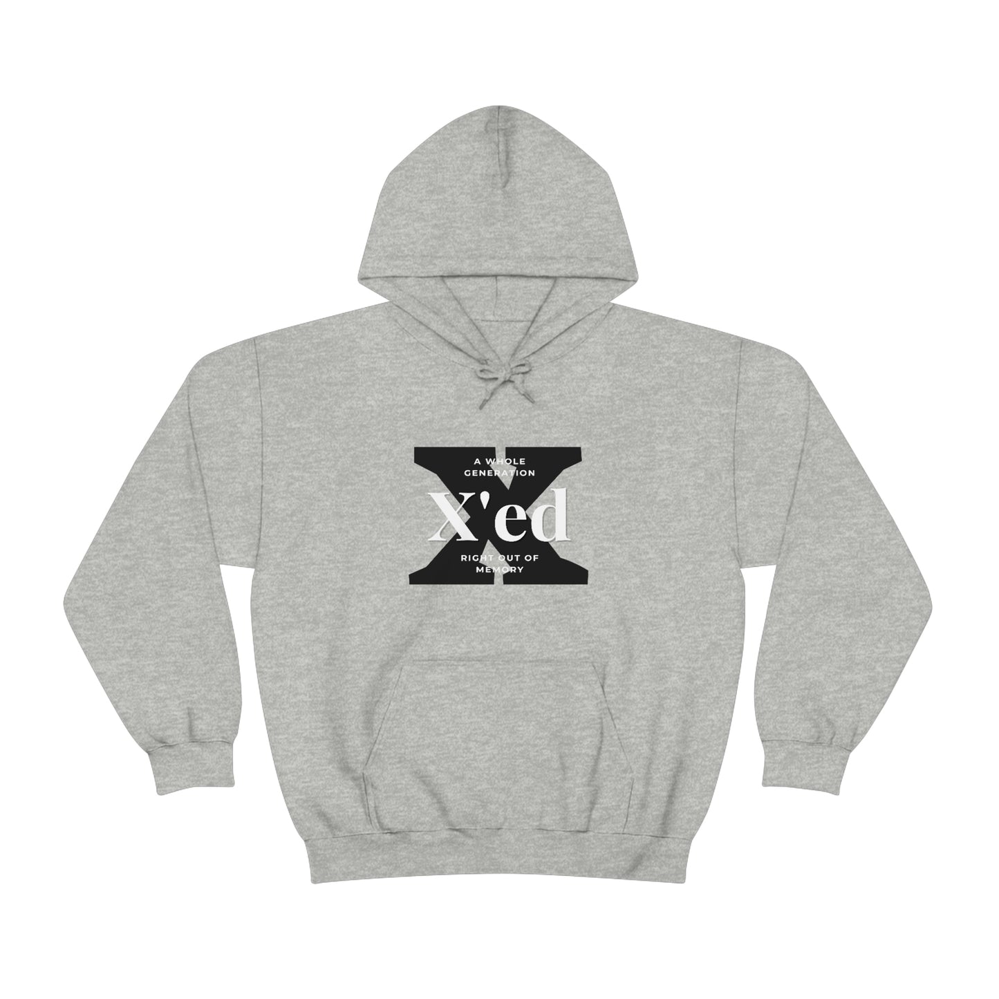 GenX X'ed Out Unisex Hooded Sweatshirt