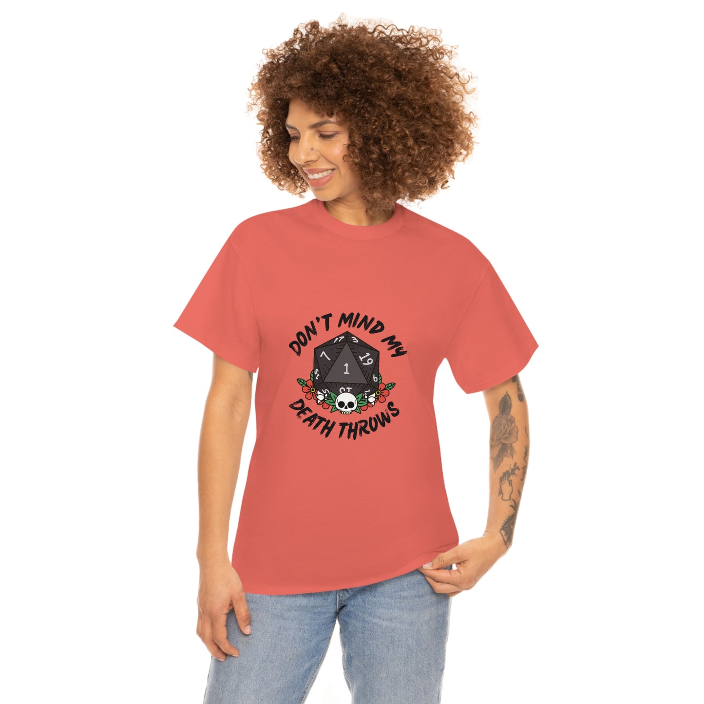 Death Throws Light Unisex Cotton T-shirt