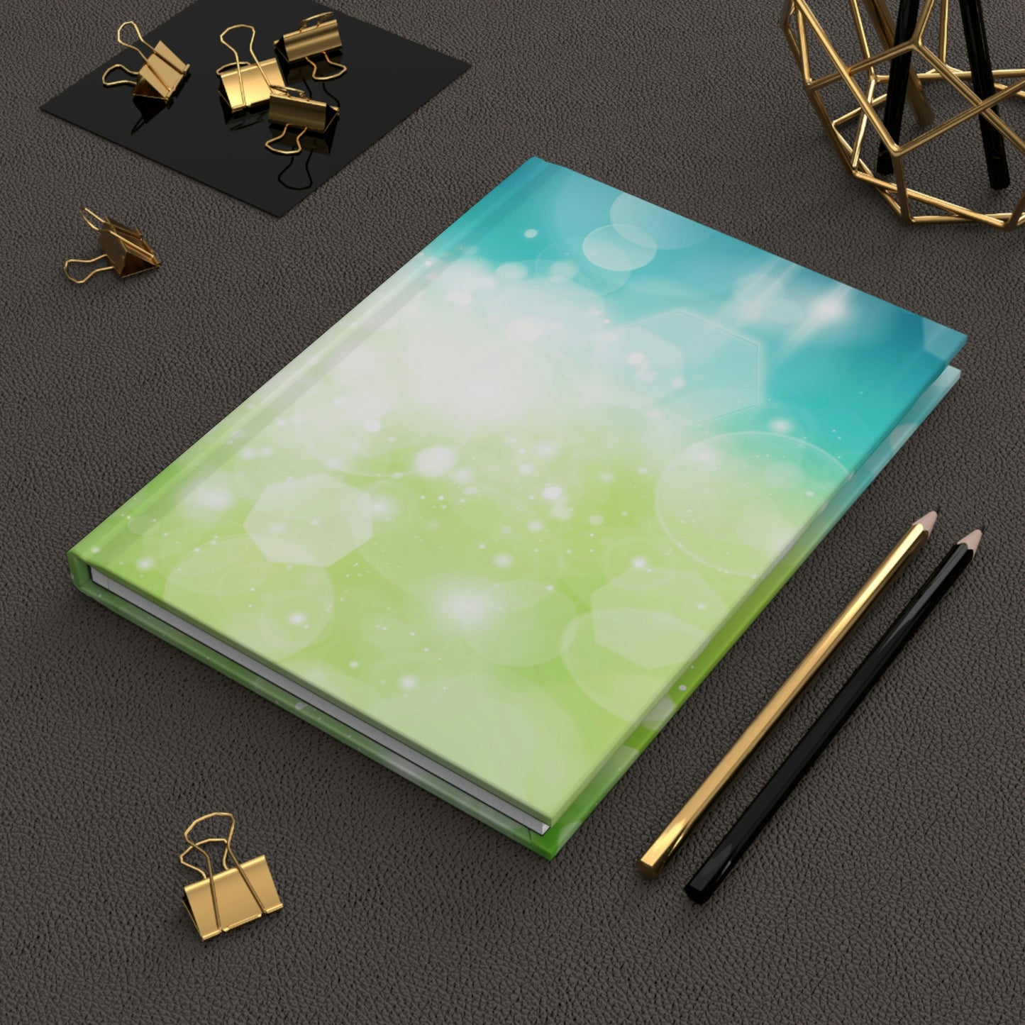 Lens Flare Notebook Book Hardcover Journal Matte