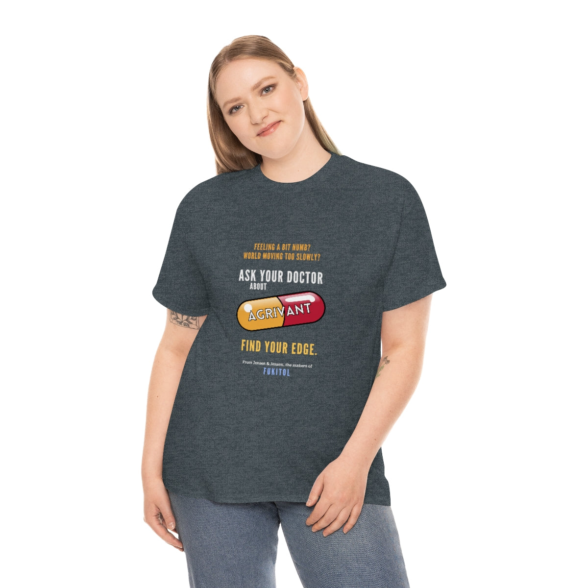 Agrivant - Revenge is Sweet Unisex Cotton T-shirt