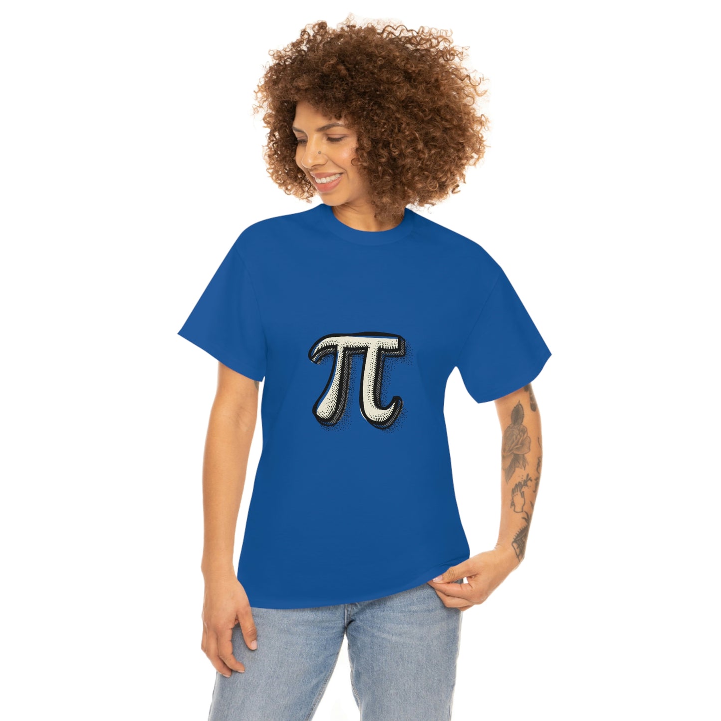 Sketchy Pi Unisex Cotton T-shirt