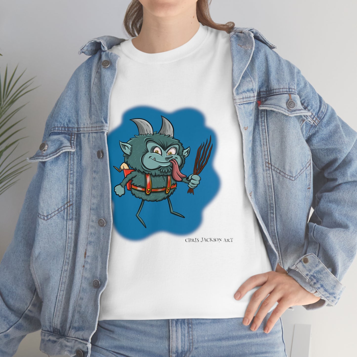 Chris Jackson KRAMPUS Unisex Cotton T-shirt