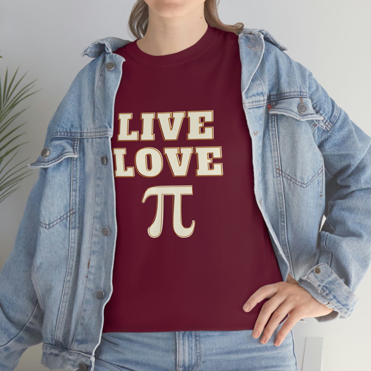 Live Love Pi Unisex Cotton T-shirt