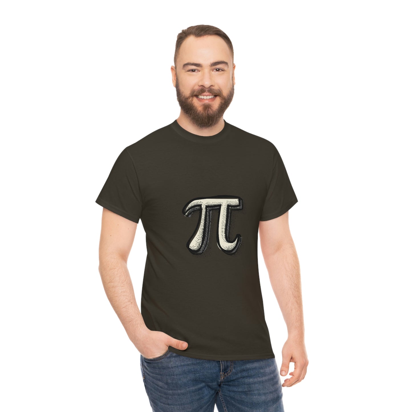 Sketchy Pi Unisex Cotton T-shirt