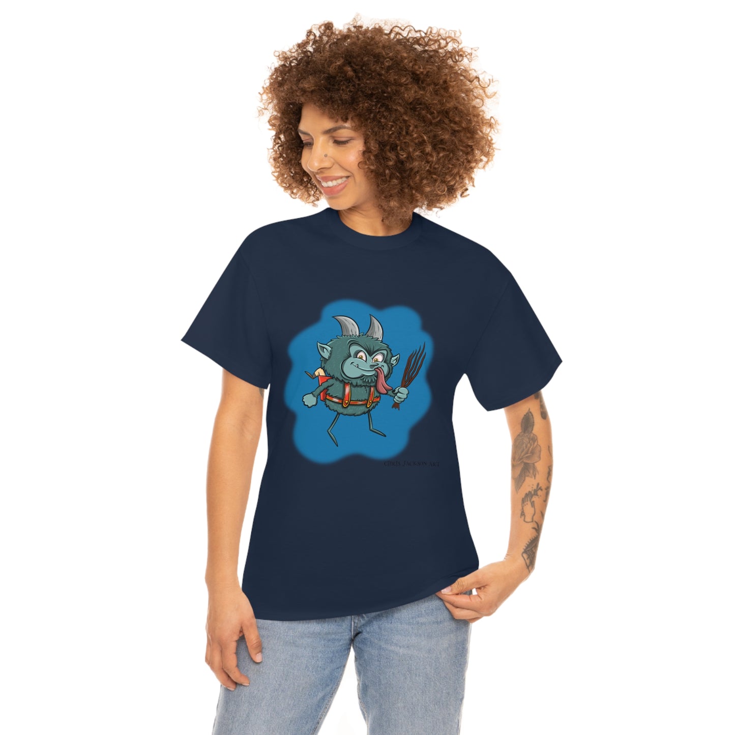 Chris Jackson KRAMPUS Unisex Cotton T-shirt
