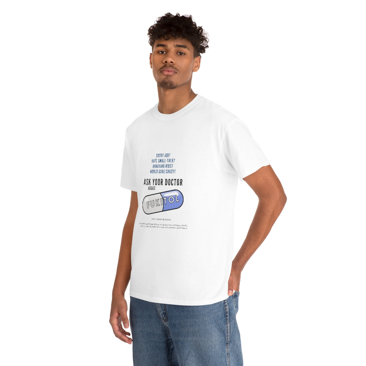 Just Say Fukitol Unisex Cotton T-shirt