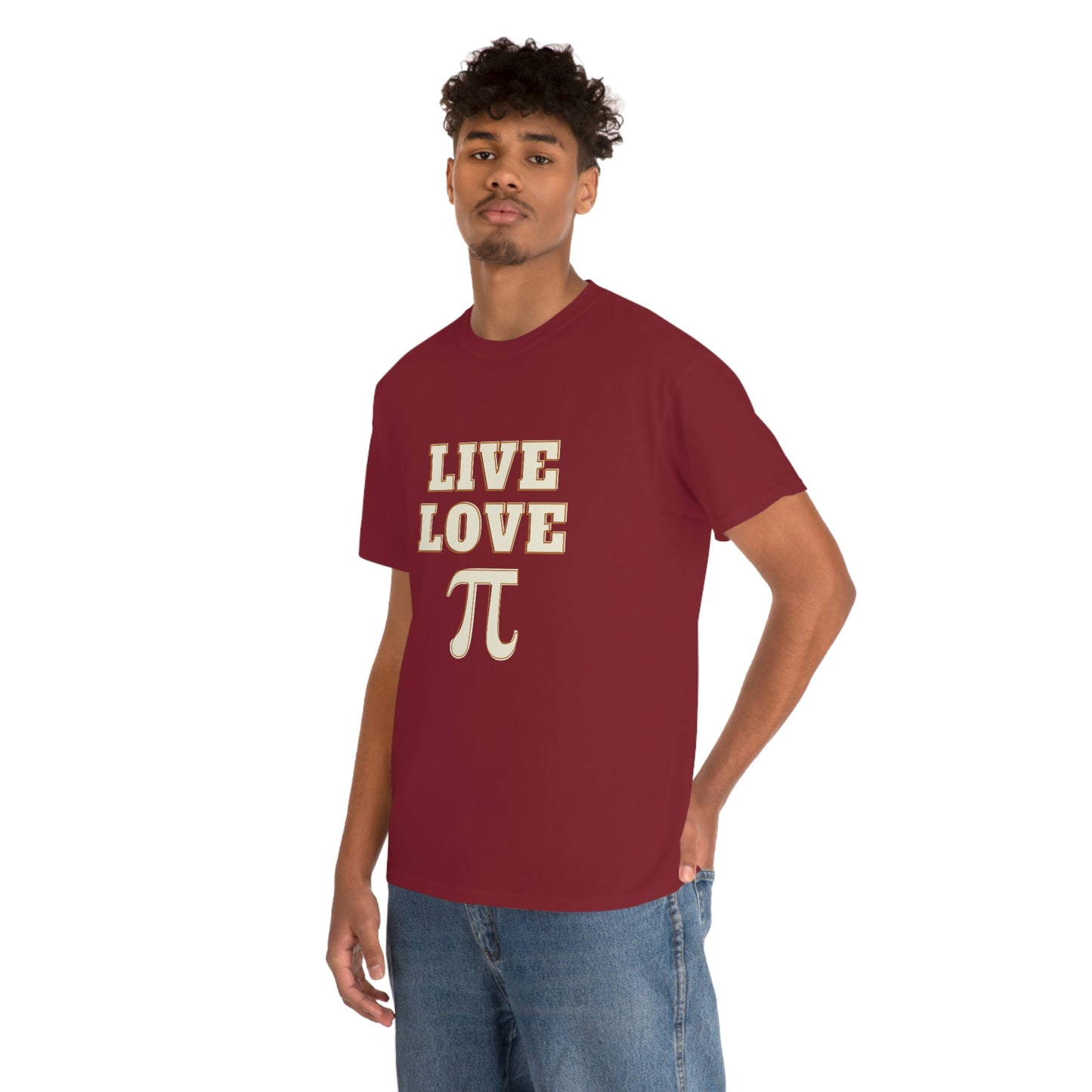 Live Love Pi Unisex Cotton T-shirt