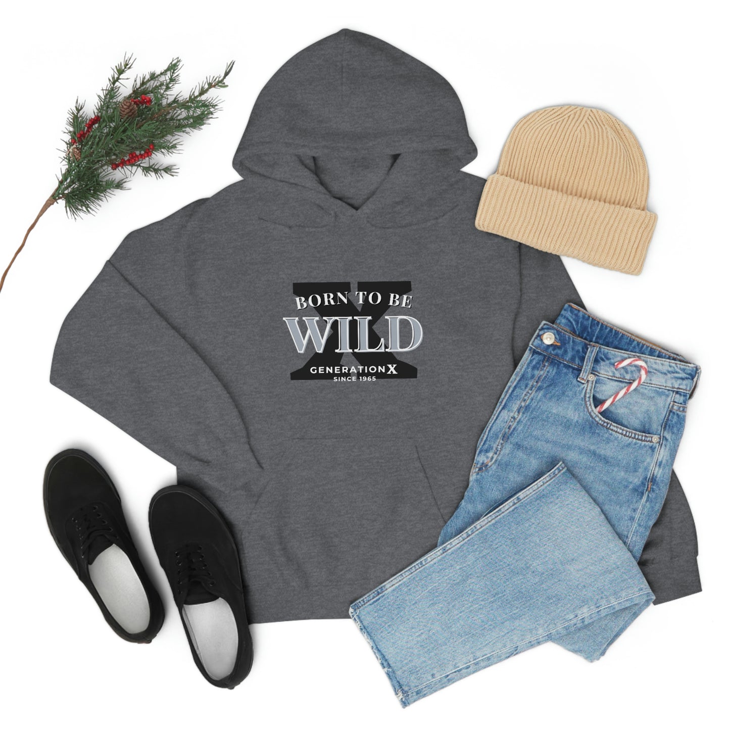 GenX Born to be Wild Unisex Hooded Sweatshirt