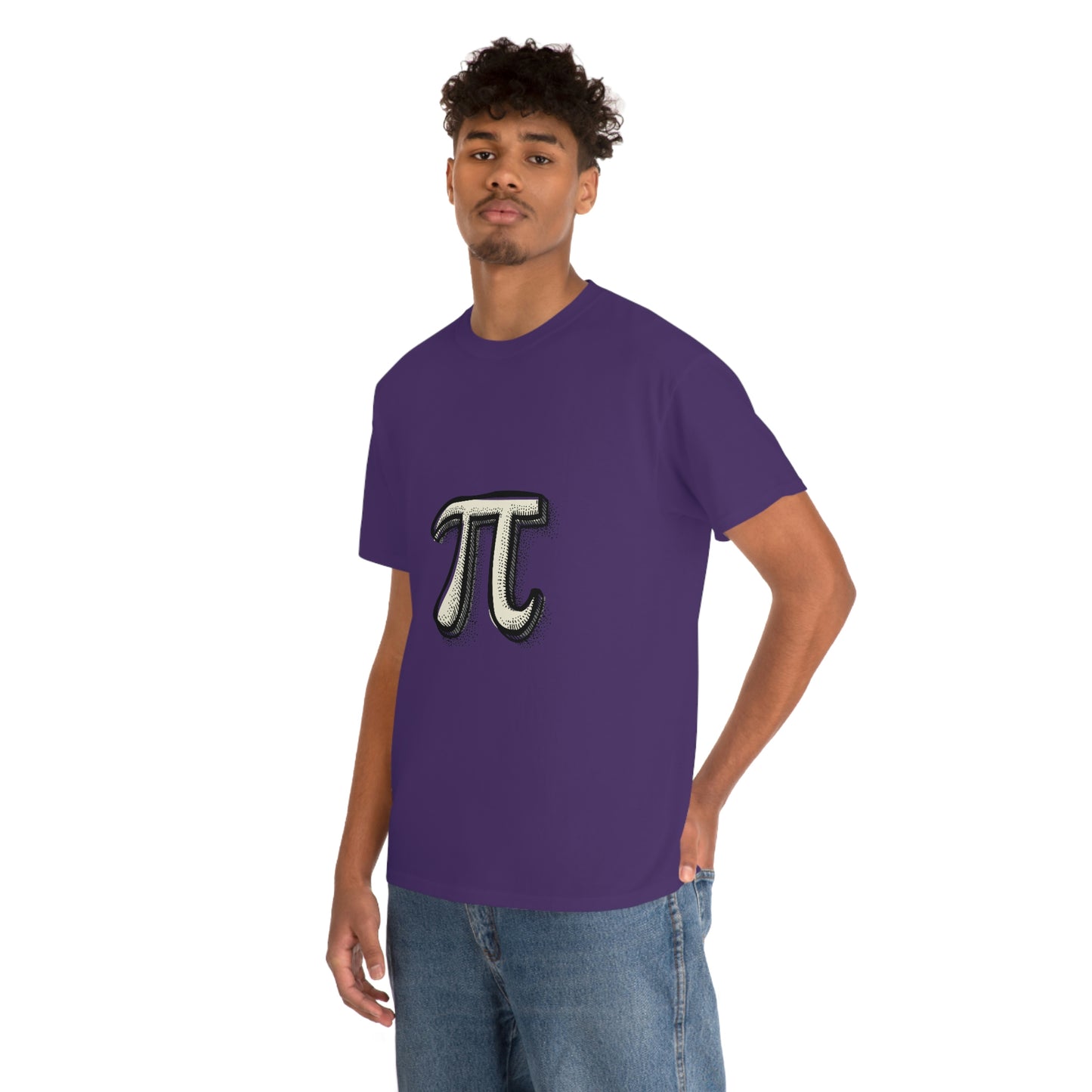Sketchy Pi Unisex Cotton T-shirt