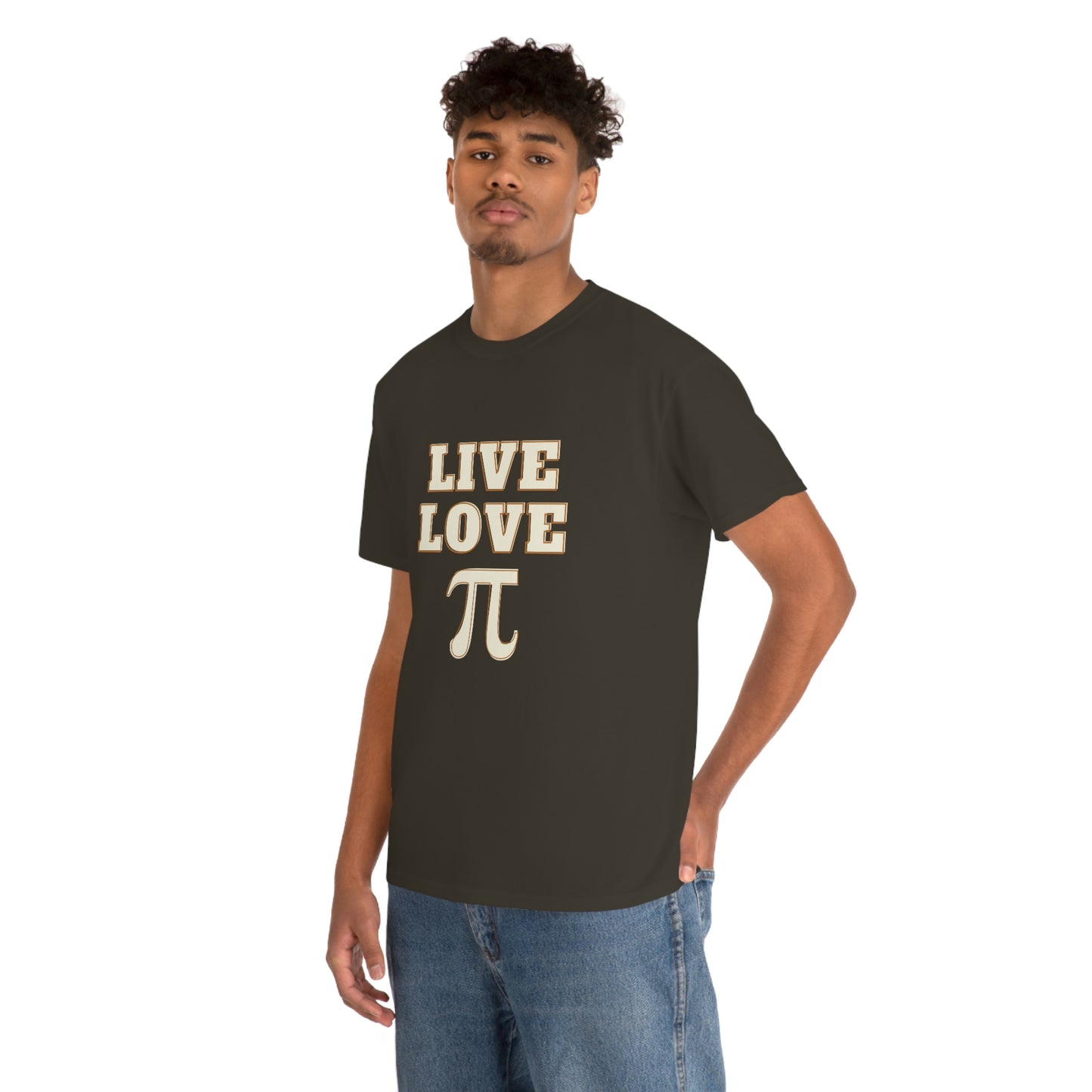 Live Love Pi Unisex Cotton T-shirt