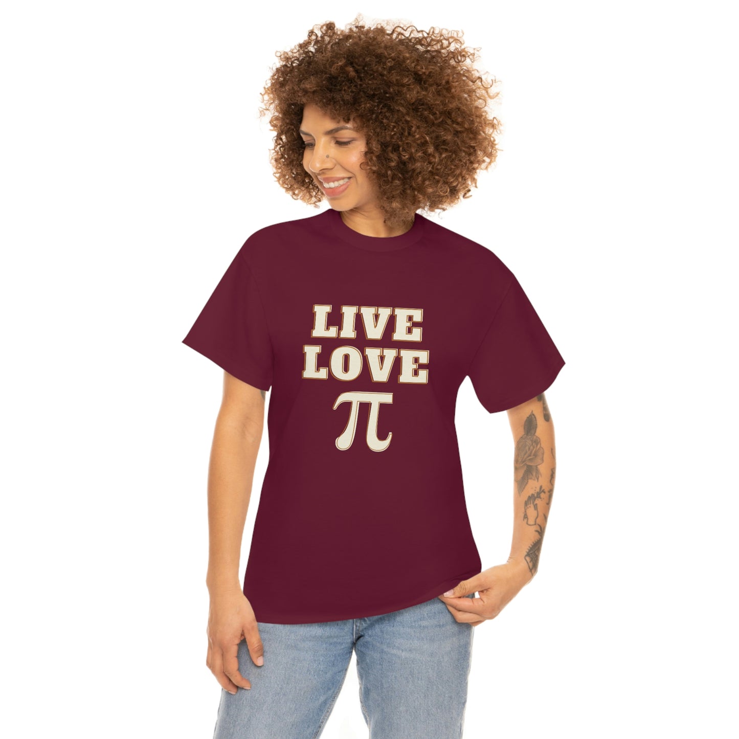 Live Love Pi Unisex Cotton T-shirt