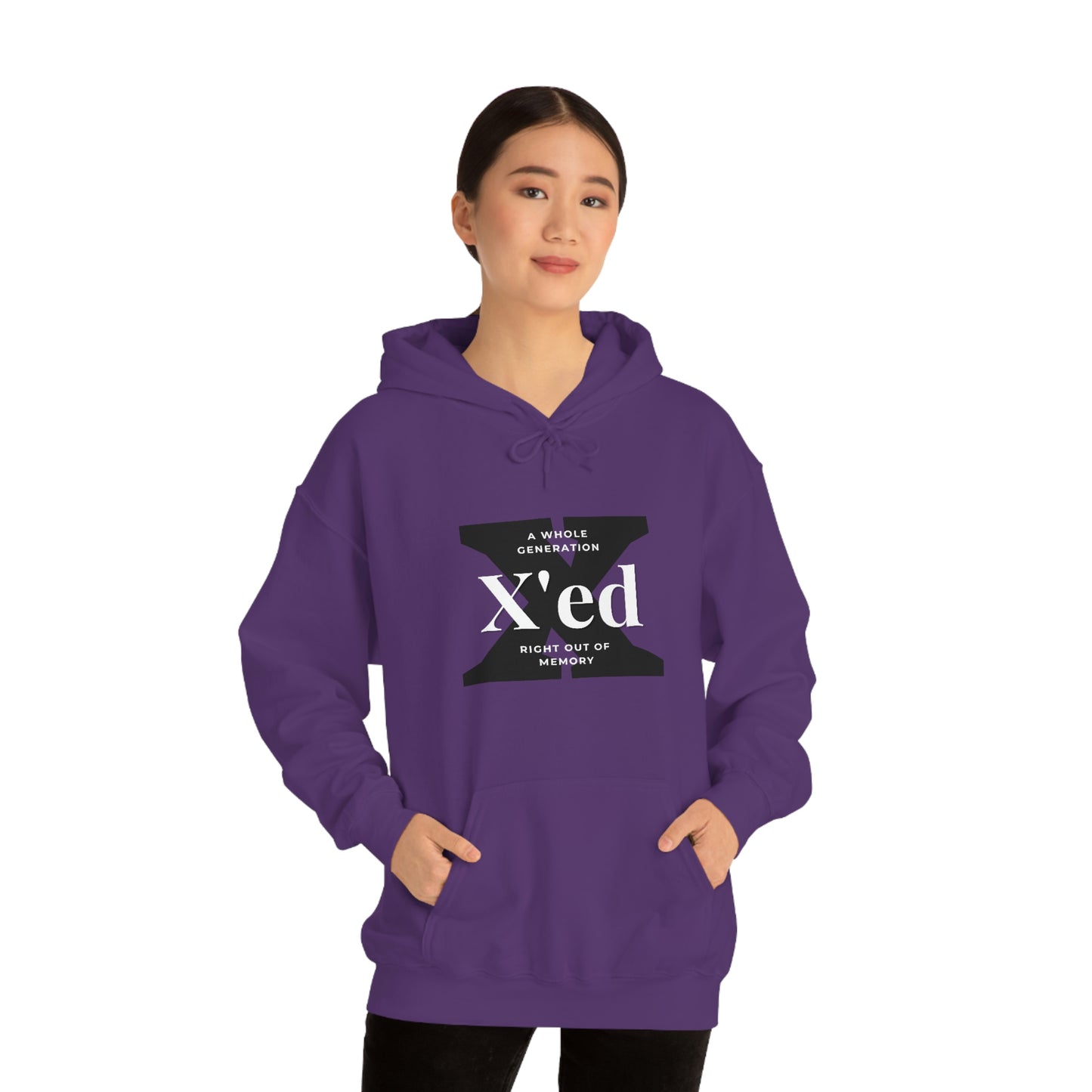GenX X'ed Out Unisex Hooded Sweatshirt