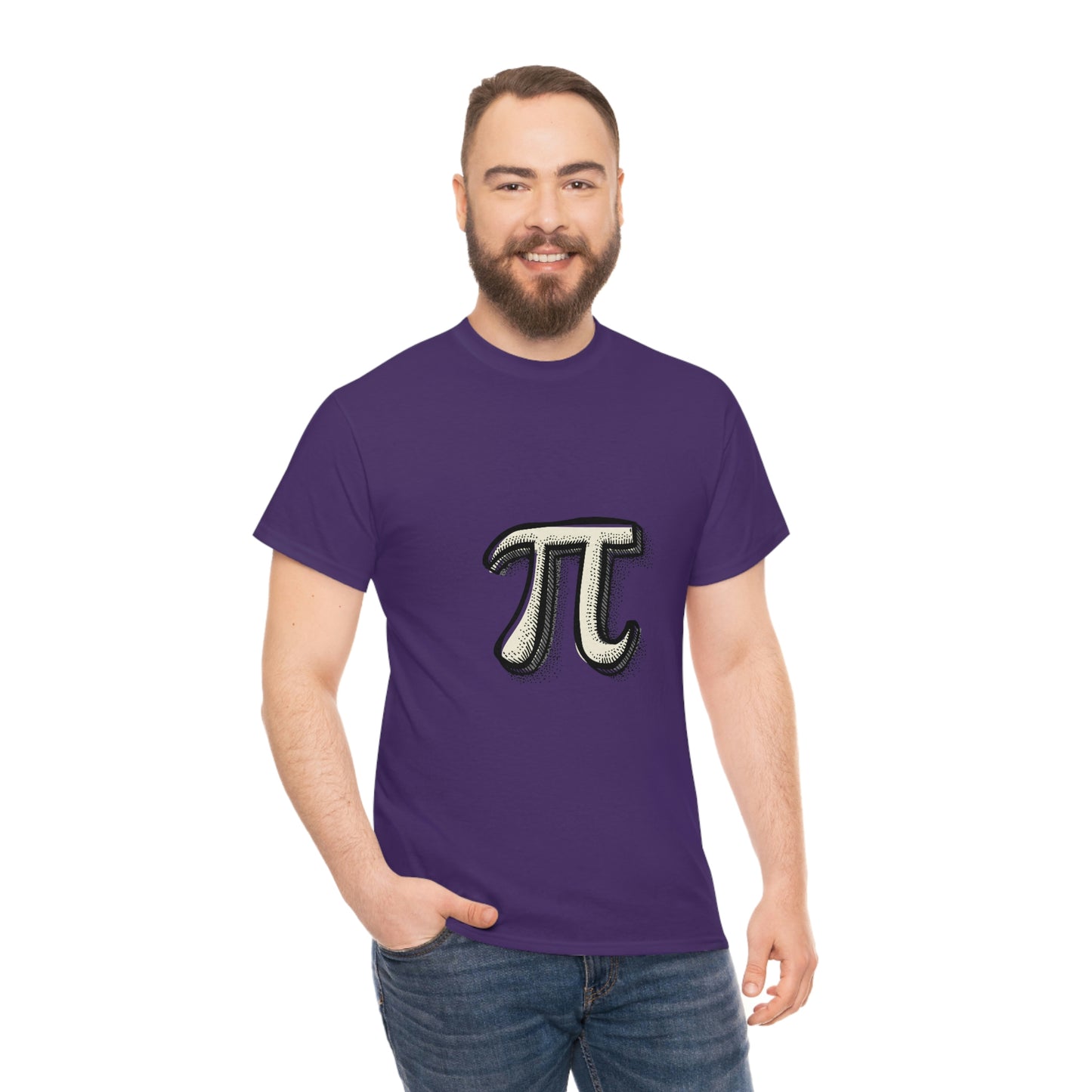 Sketchy Pi Unisex Cotton T-shirt