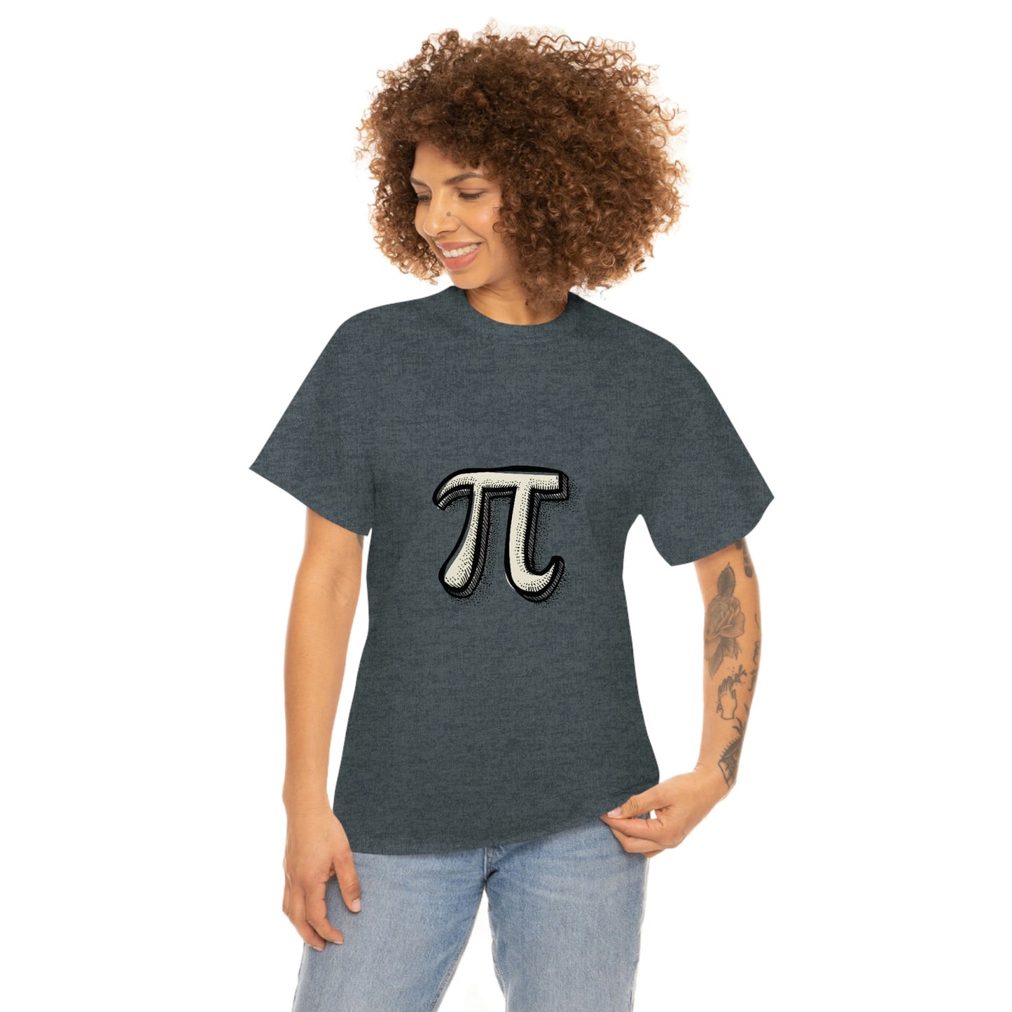 Sketchy Pi Unisex Cotton T-shirt