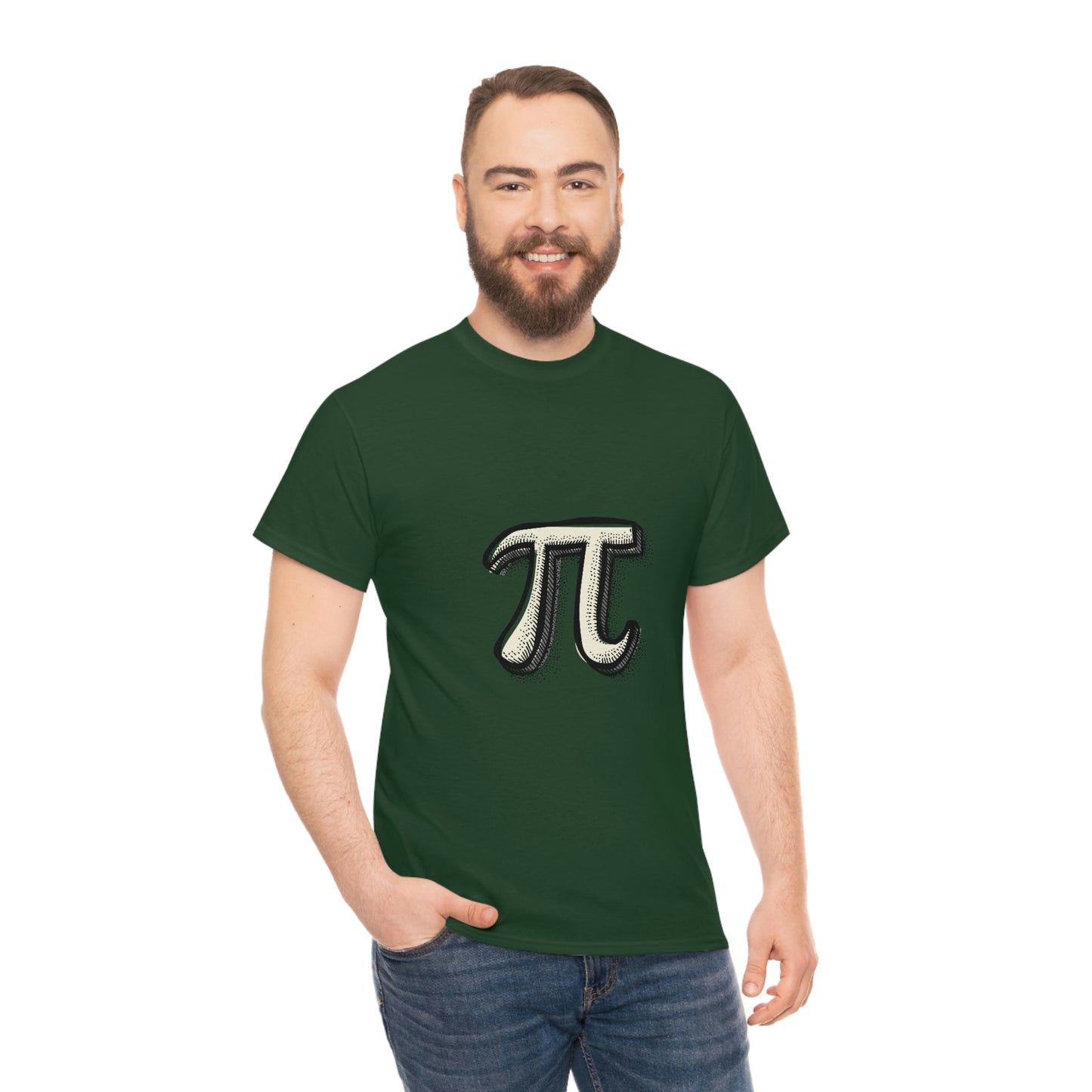 Sketchy Pi Unisex Cotton T-shirt