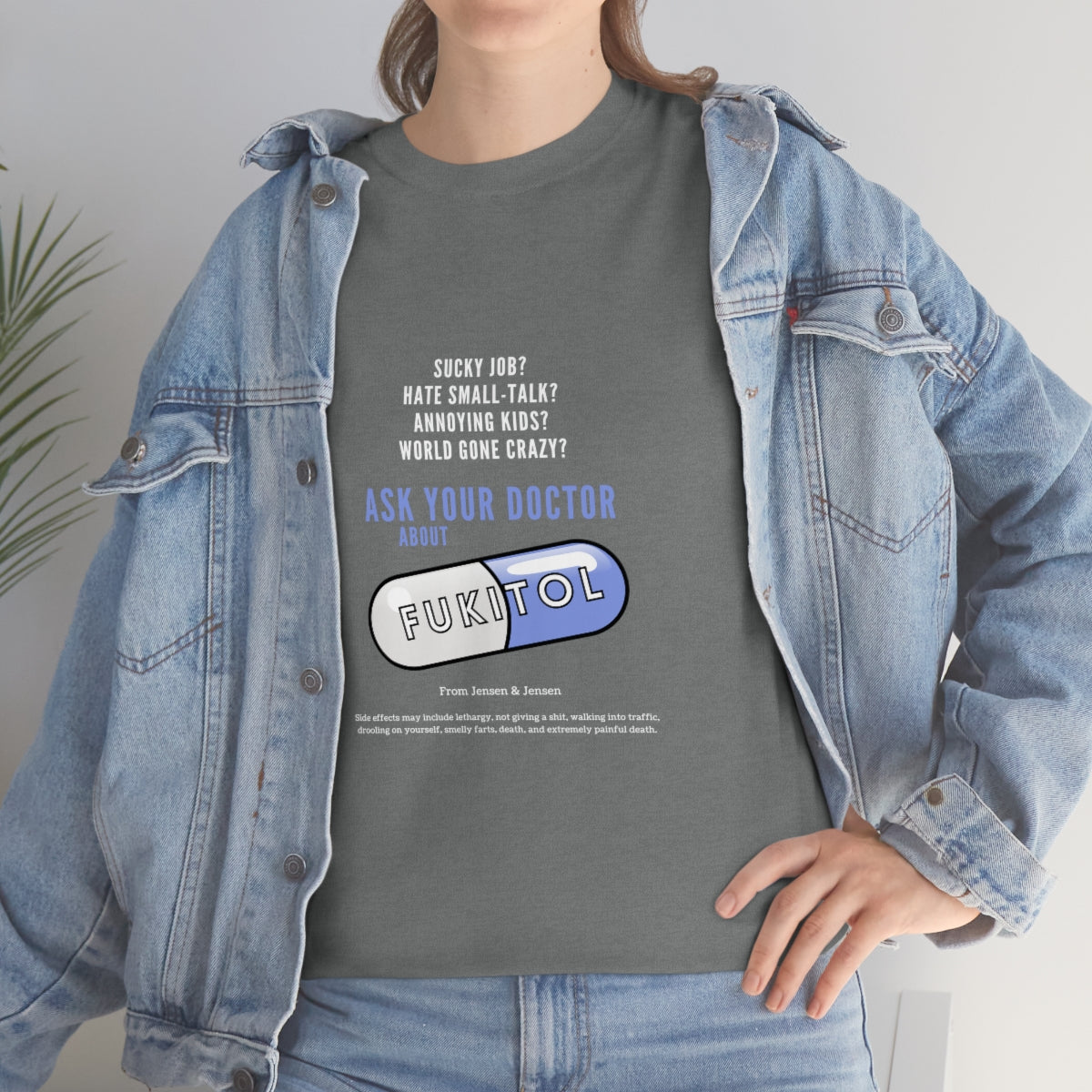 Just Say Fukitol Unisex Cotton T-shirt