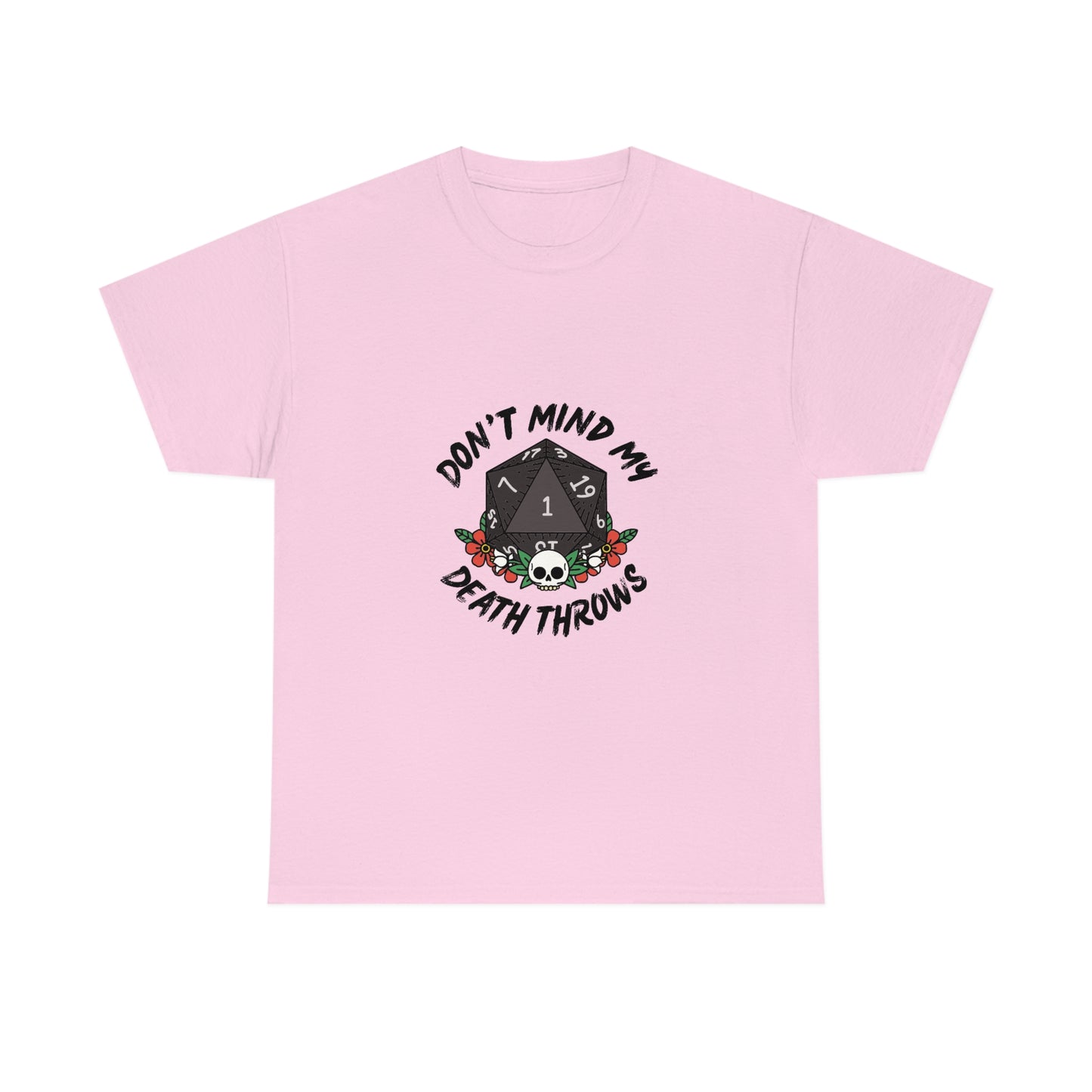 Death Throws Light Unisex Cotton T-shirt